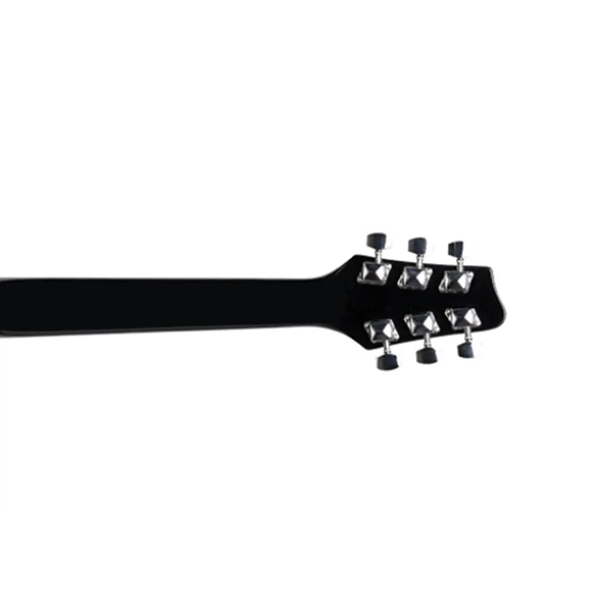 Stagg SA20D 1/2 Dreadnought Acoustic Guitar - Black - Image 5