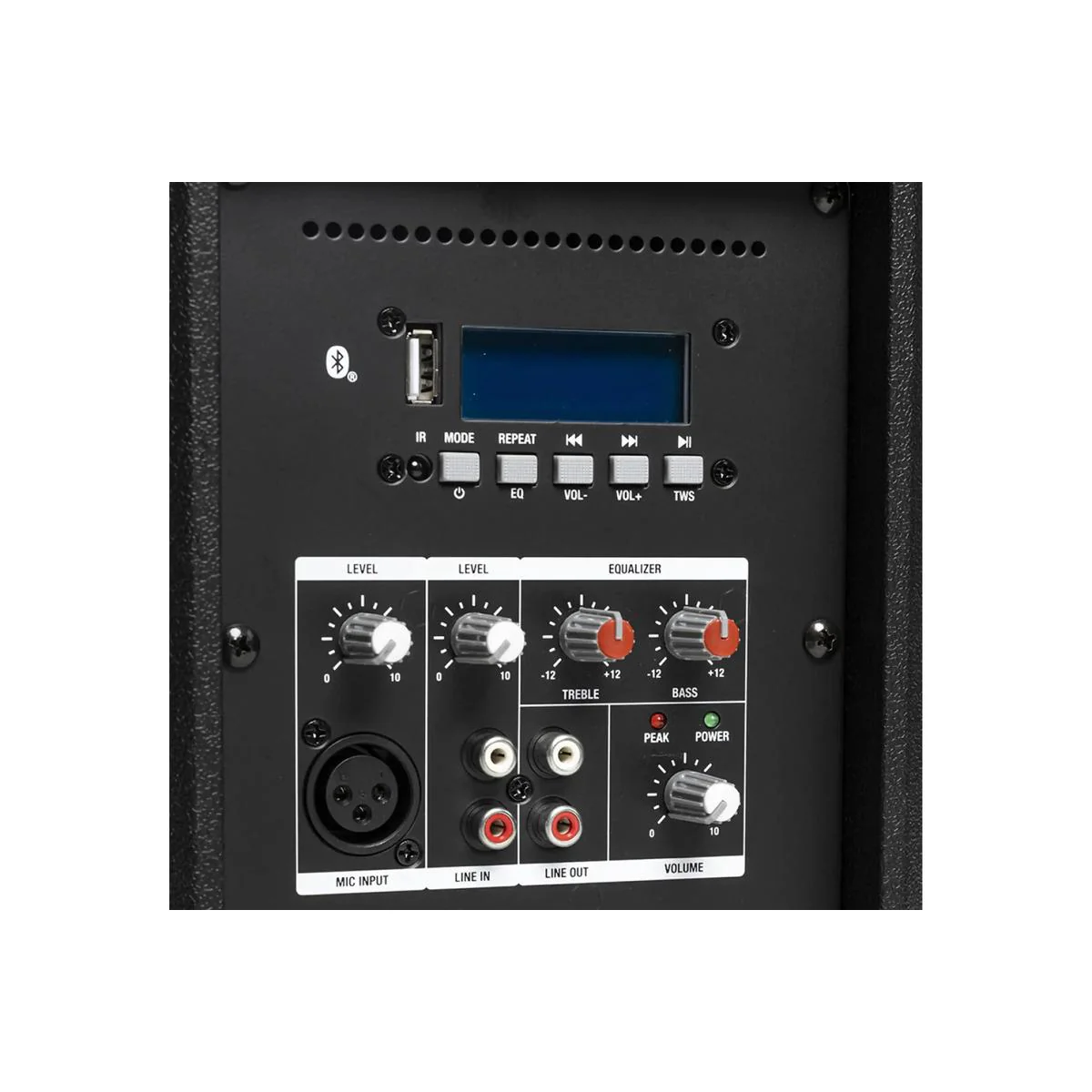 Stagg AS10 US 10" 2-Way Active Speaker 125W - Image 3