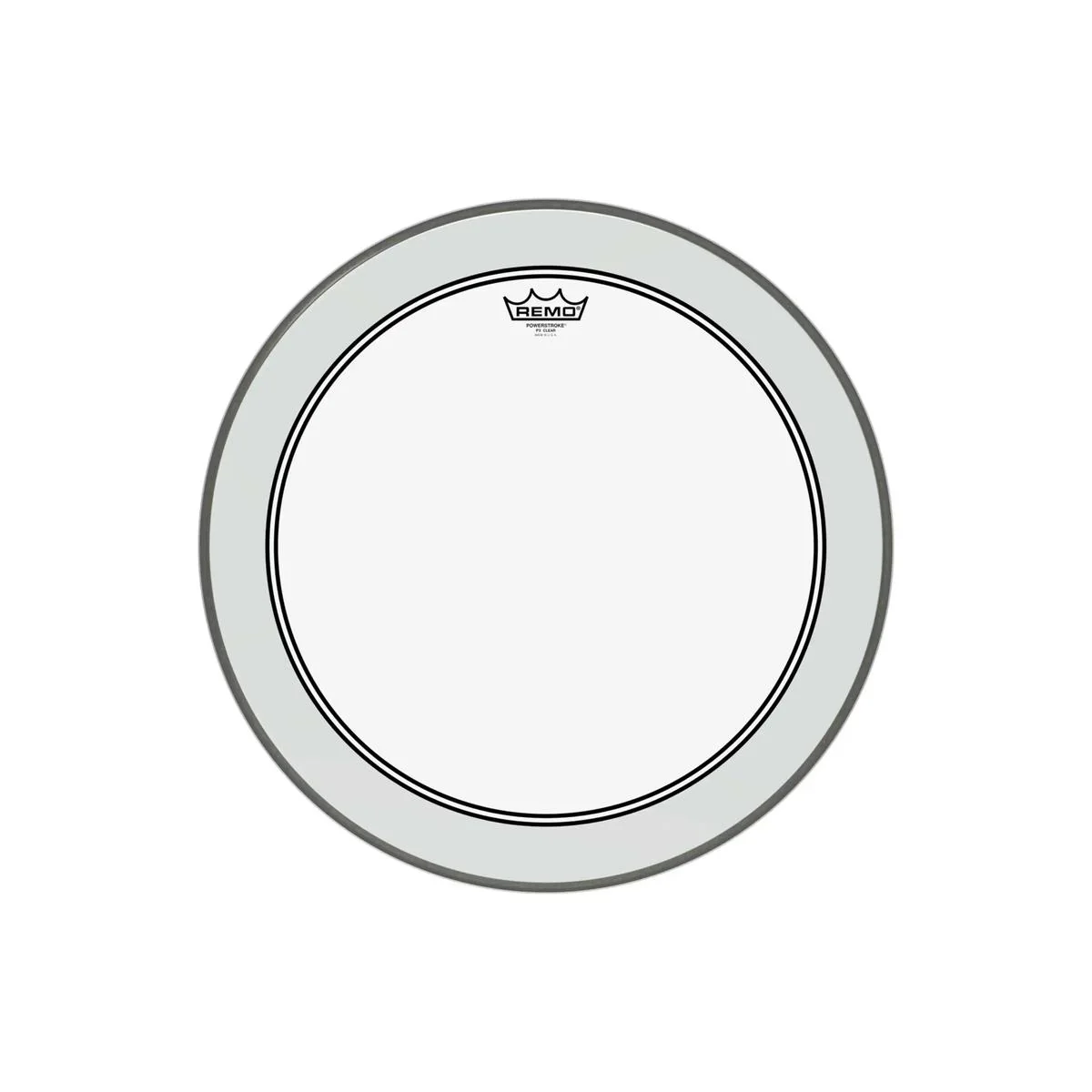 Remo 22" Powerstroke P3 Ambassador Clear Bass Drum Head