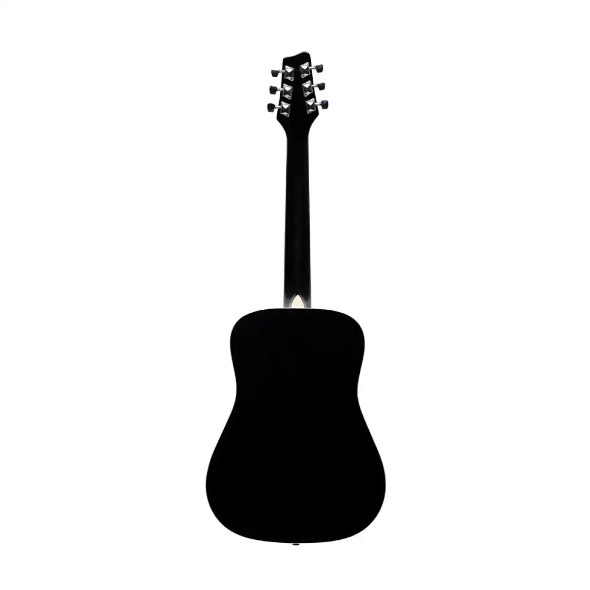 Stagg SA20D 3/4 Dreadnought Acoustic Guitar - Black - Image 4
