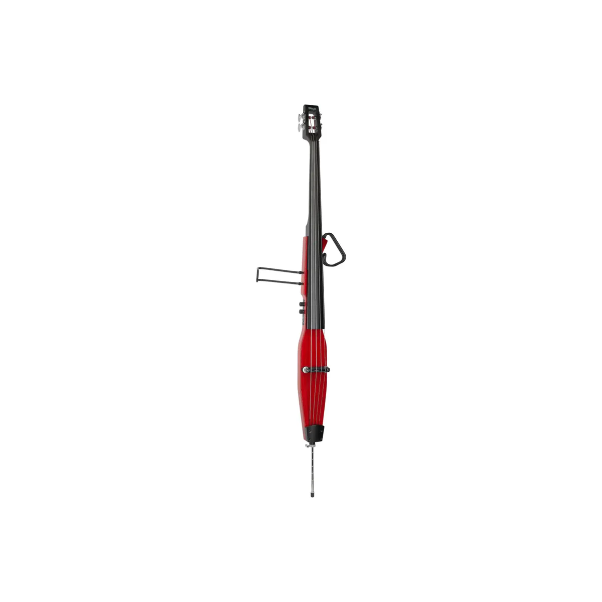 Stagg EDB-3/4 TR 3/4 Electric Double Bass with Gigbag - Transparent Red