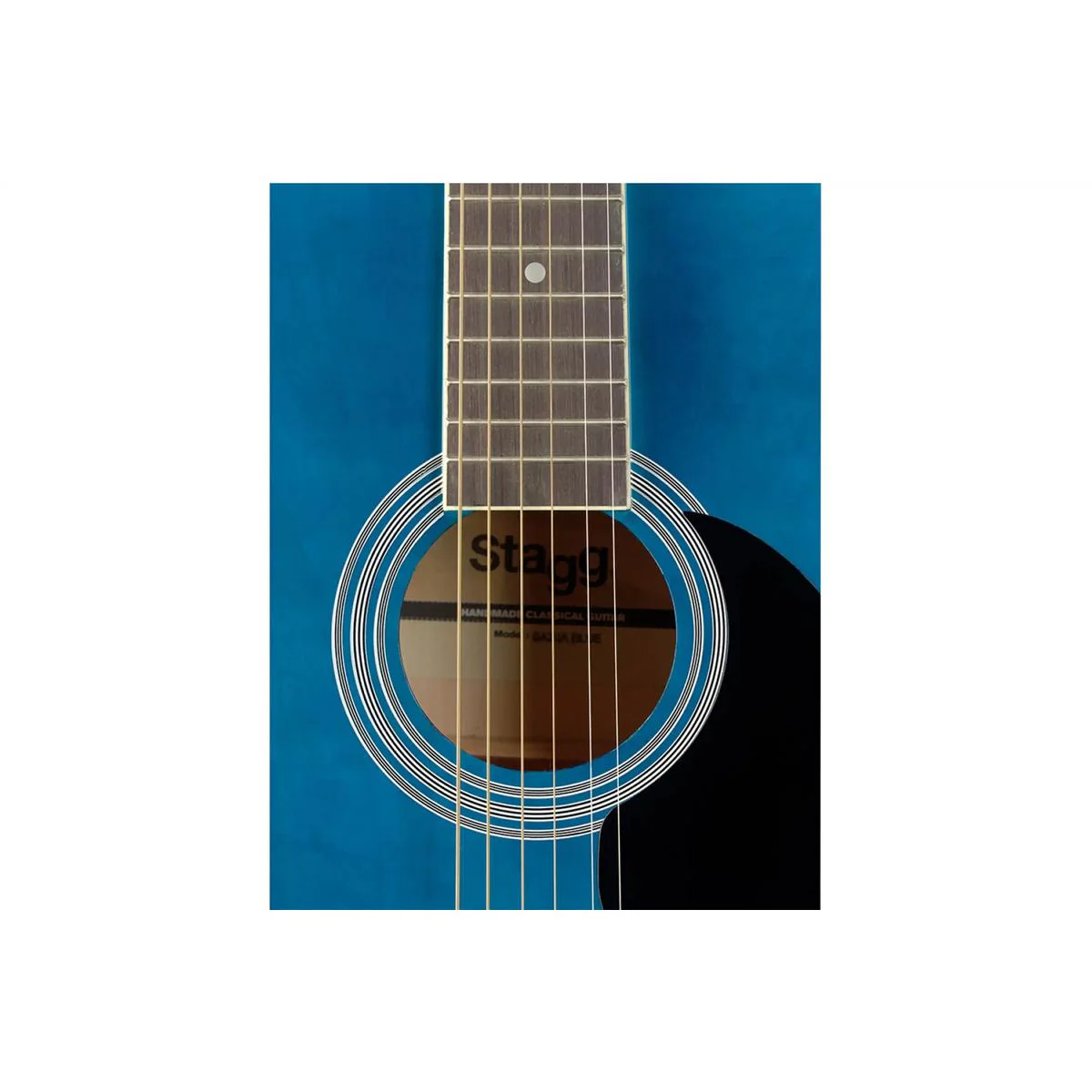Stagg SA20A Auditorium Acoustic Guitar - Blue - Image 3