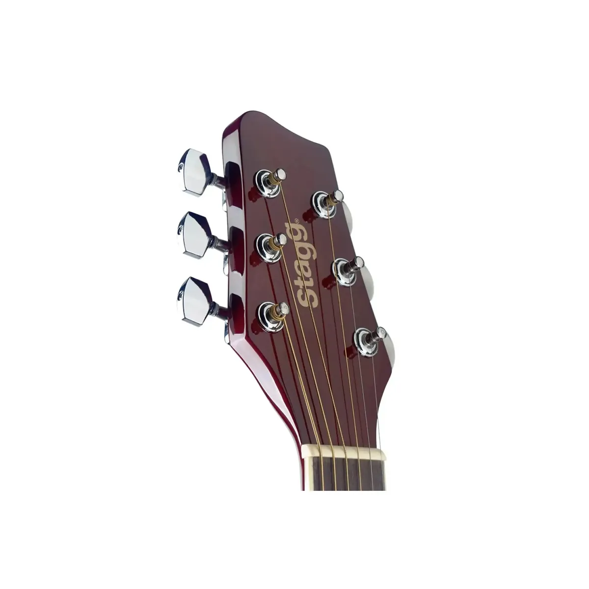 Stagg SA20A Auditorium Acoustic Guitar - Natural - Image 4