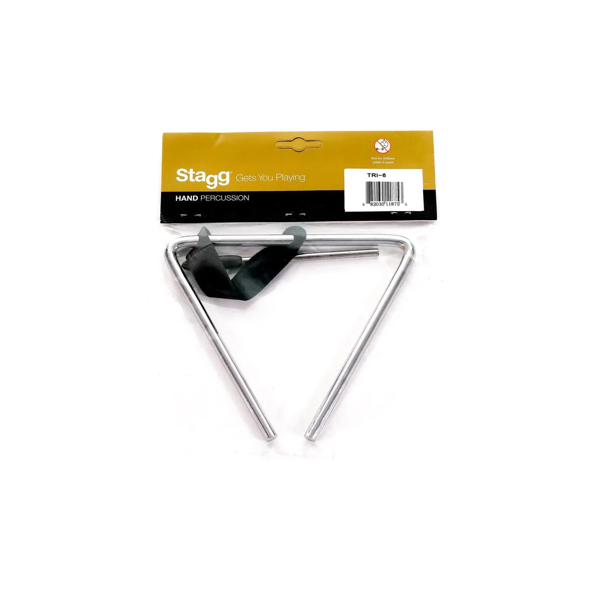 Stagg 6 Inch Triangle with Beater - Image 2
