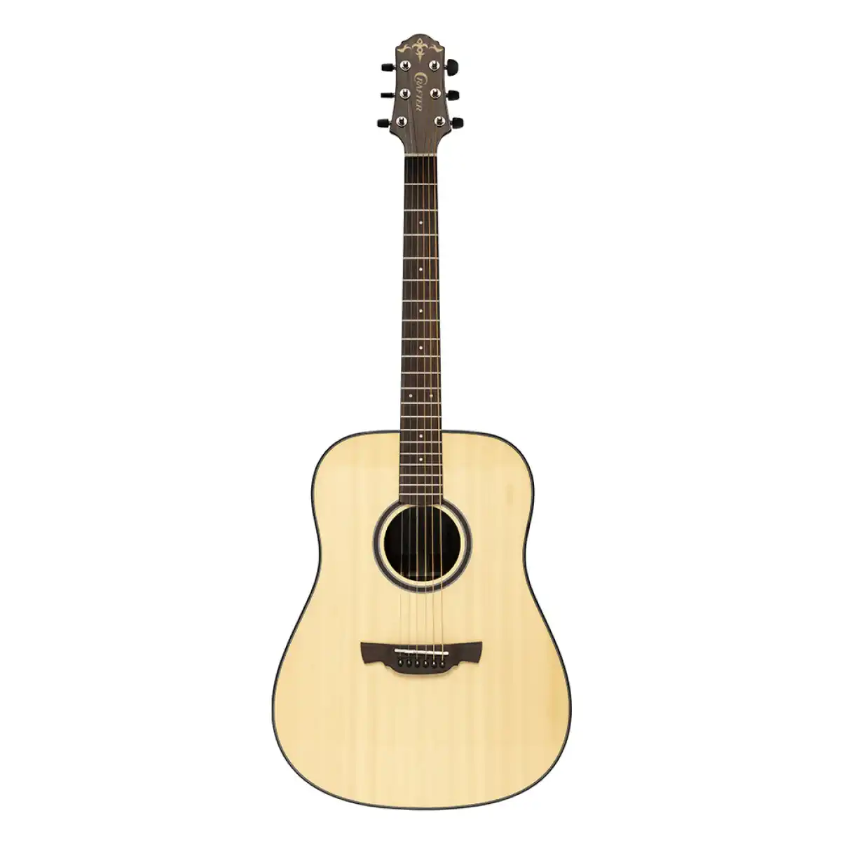 Crafter ABLE D600 N Able Series 600 Dreadnought Acoustic Guitar - Left-Handed - Image 3