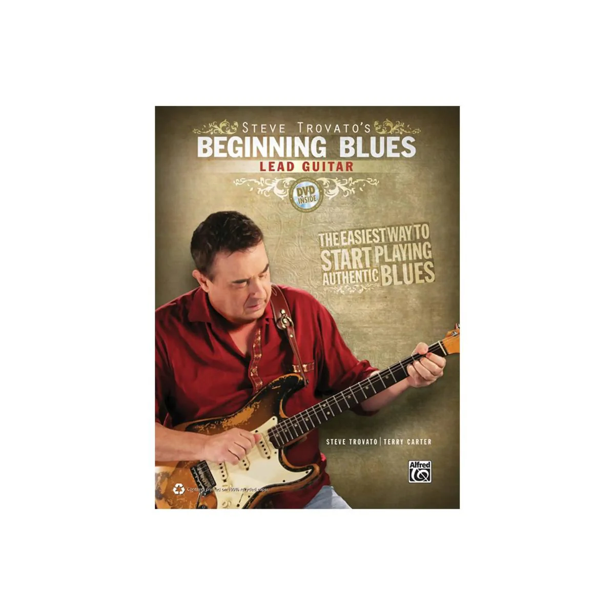 Alfred Steve Trovato and Terry Carter Beginning Blues Lead Guitar Book