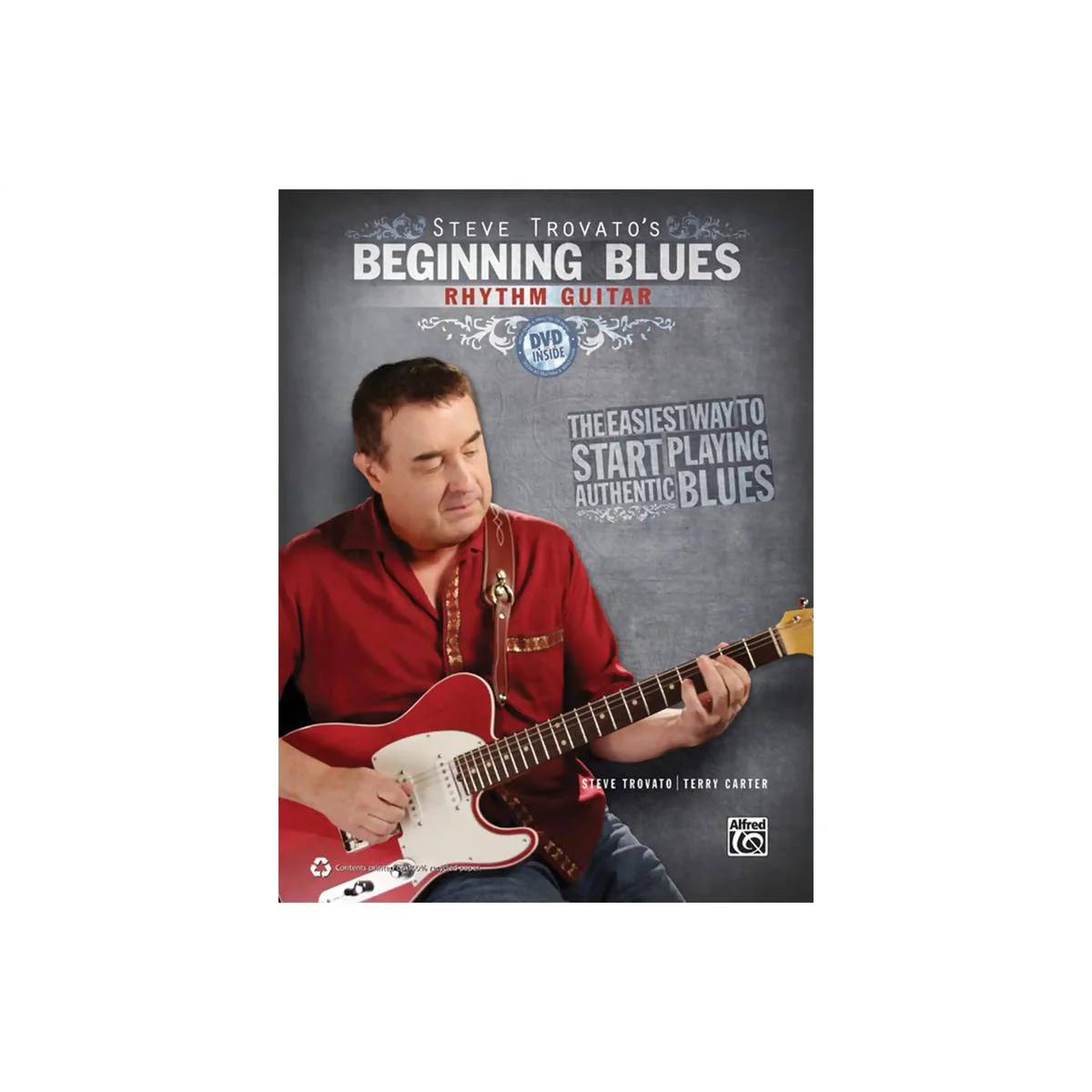 Alfred Steve Trovato and Terry Carter Beginning Blues Rhythm Guitar