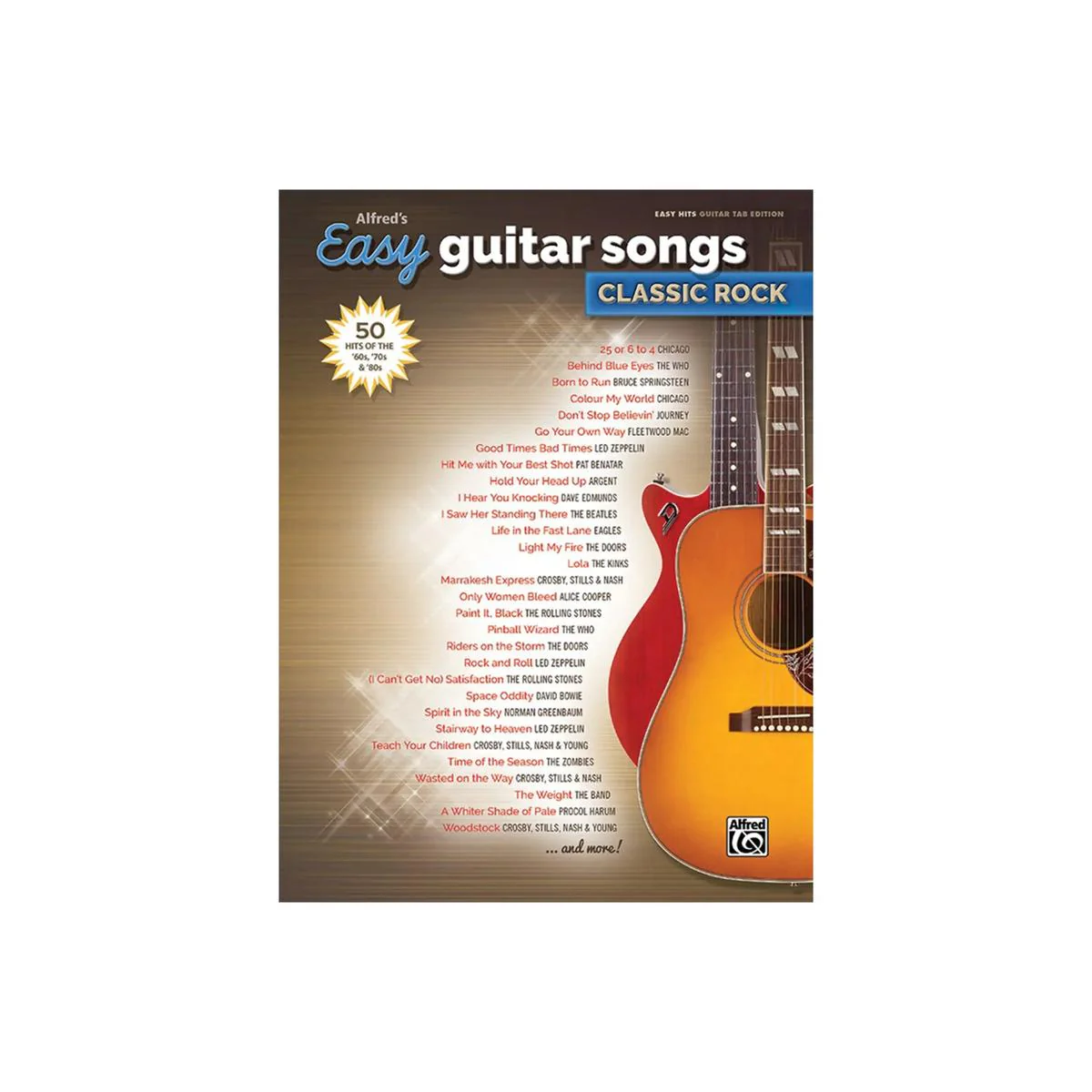 Alfred's Easy Guitar Songs: Classic Rock