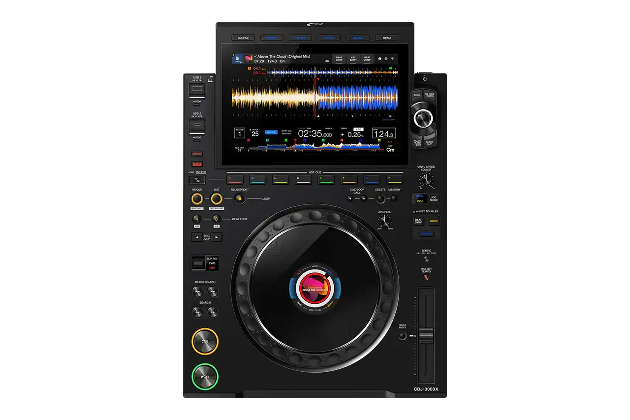 AlphaTheta CDJ-3000X Flagship Professional DJ Media Player