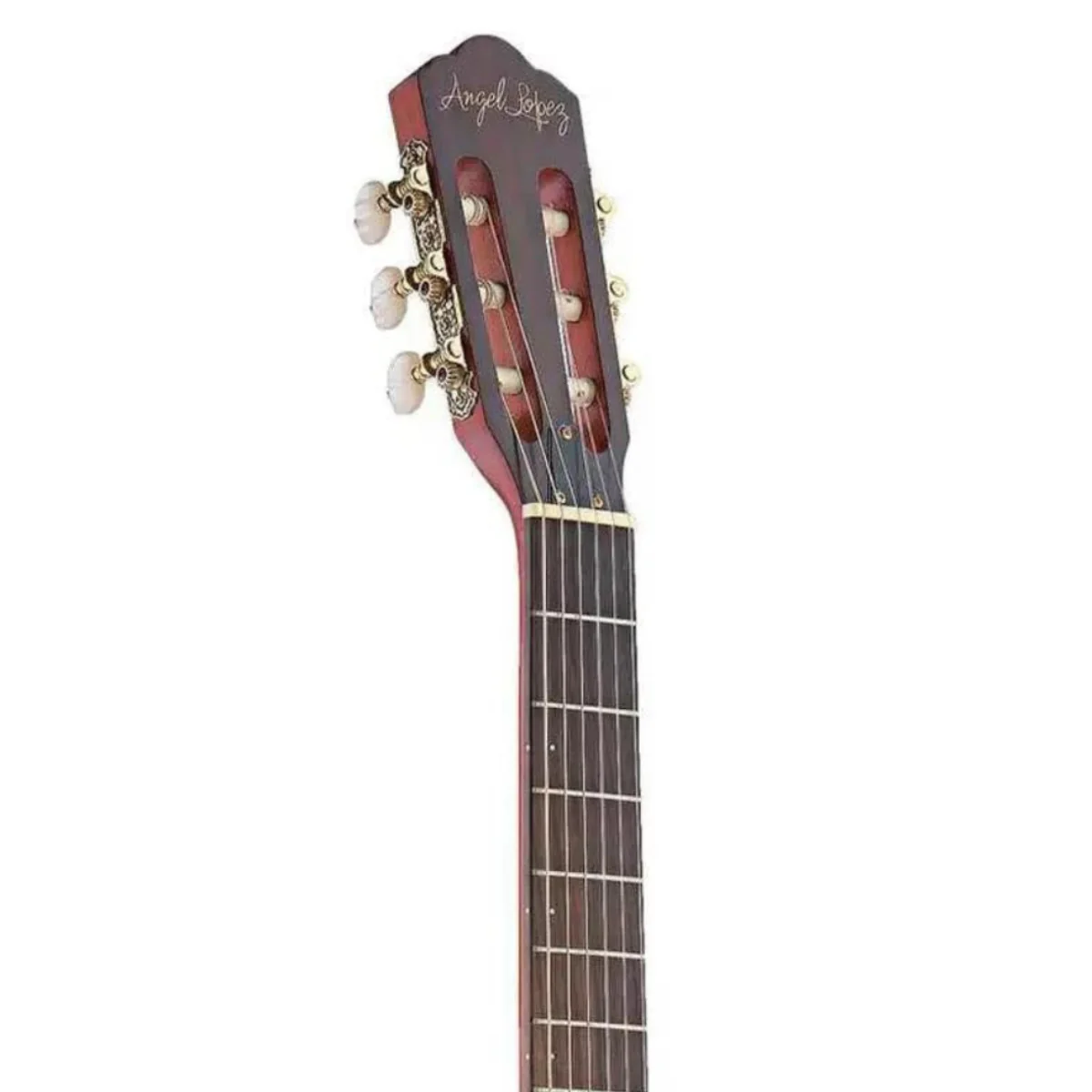 Angel Lopez EC3000CN Solid Body Classical Electric Guitar - Image 3