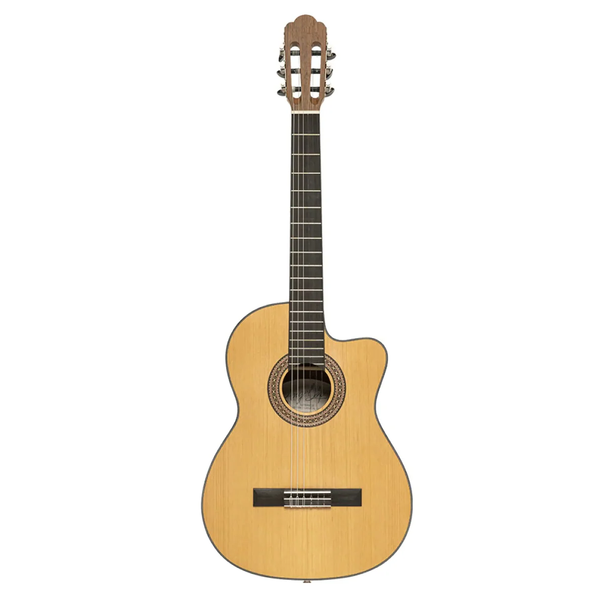 Angel Lopez Graciano CM-CE Acoustic-Electric Classical Guitar - Image 3