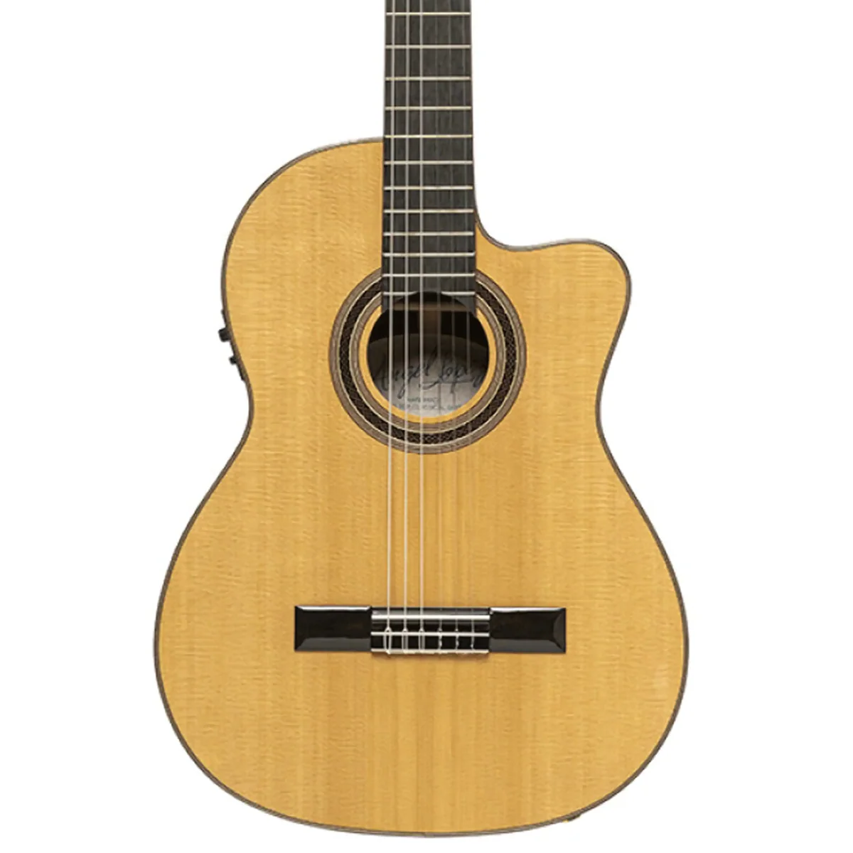 Angel Lopez Mazuelo SR-CE Acoustic-Electric Classical Guitar