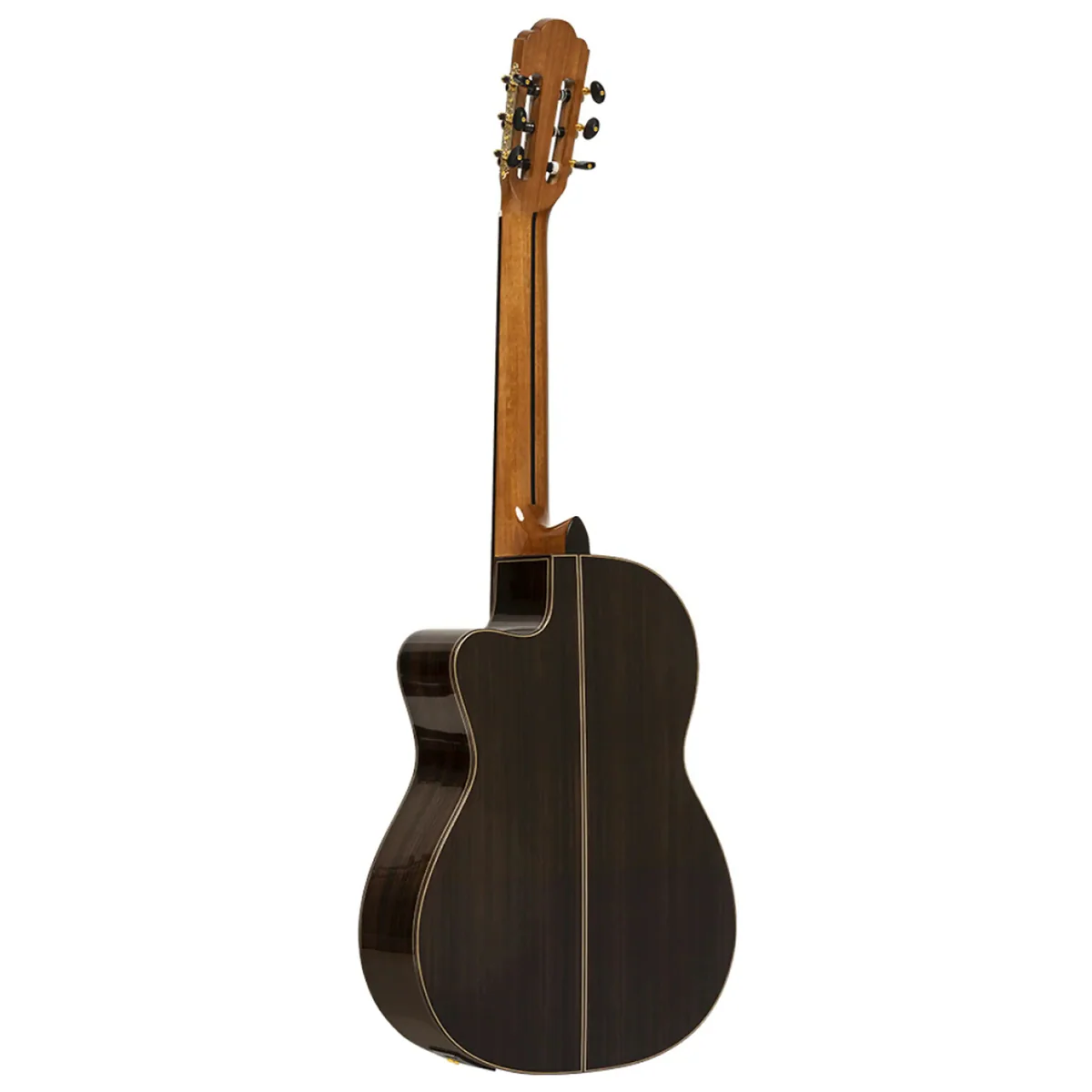 Angel Lopez Mazuelo SR-CE Acoustic-Electric Classical Guitar - Image 4