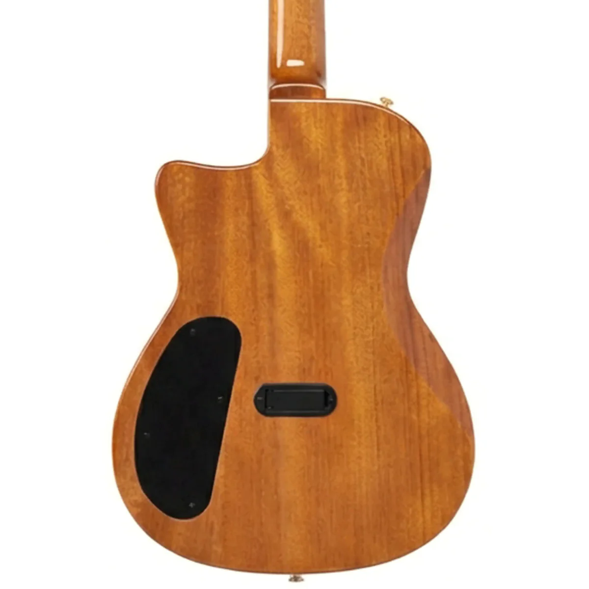 Angel Lopez SHERRY CE BK Hybrid Nylon Electric Semi-Acoustic Guitar - Black - Image 2