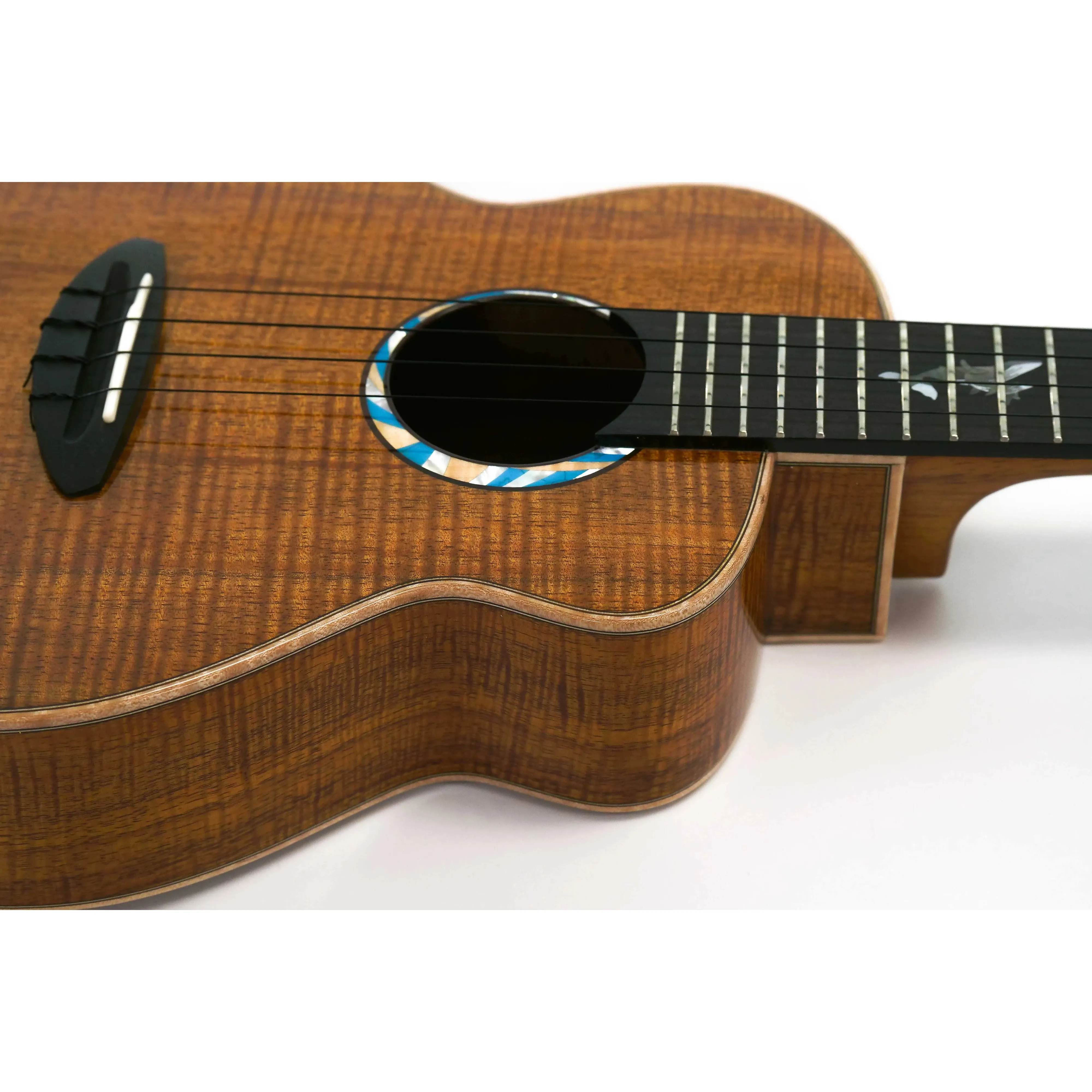 ANueNue Kyas Whale Mastergrade Hawaiian Koa Tenor Ukulele - Special Edition - Image 3