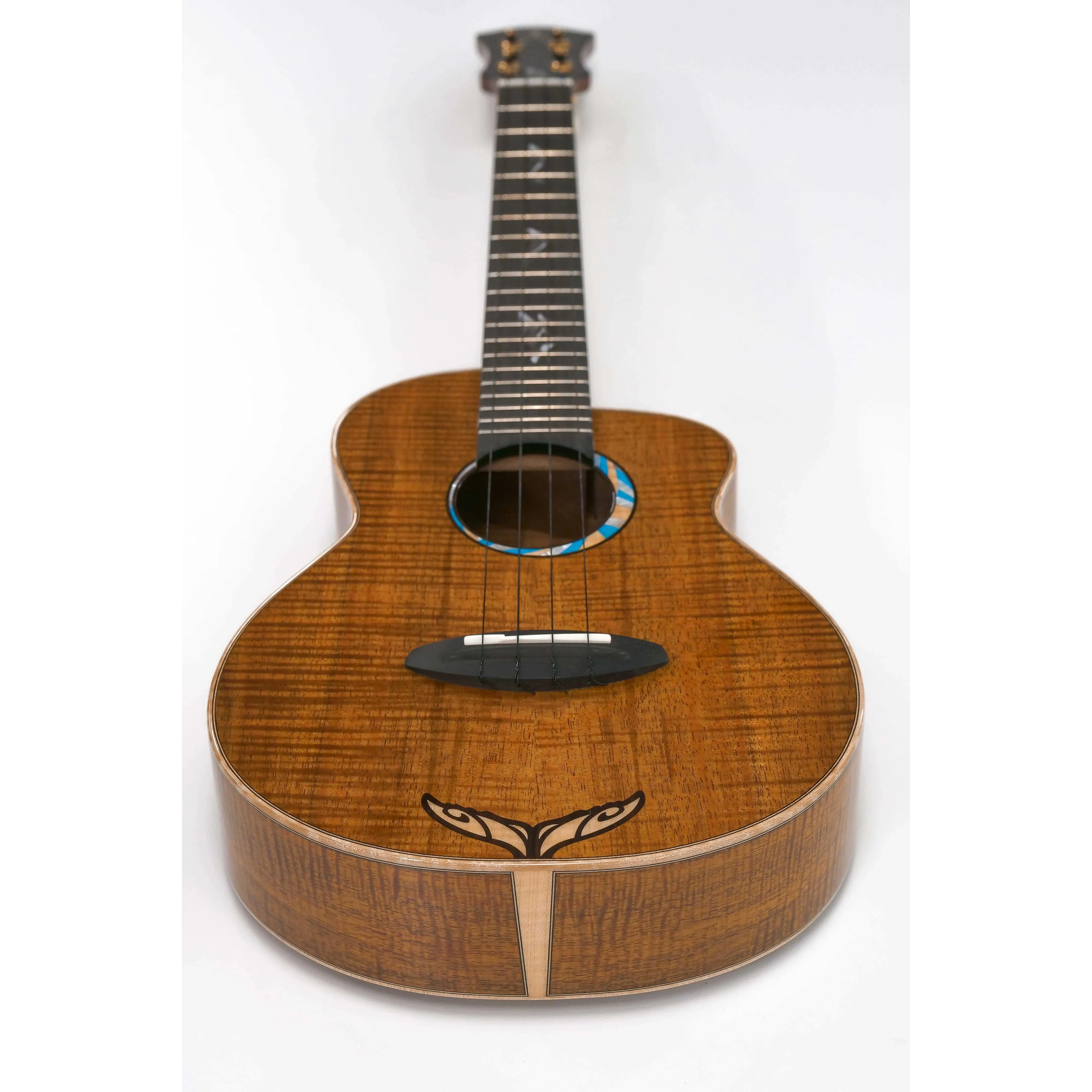 ANueNue Kyas Whale Mastergrade Hawaiian Koa Tenor Ukulele - Special Edition - Image 6