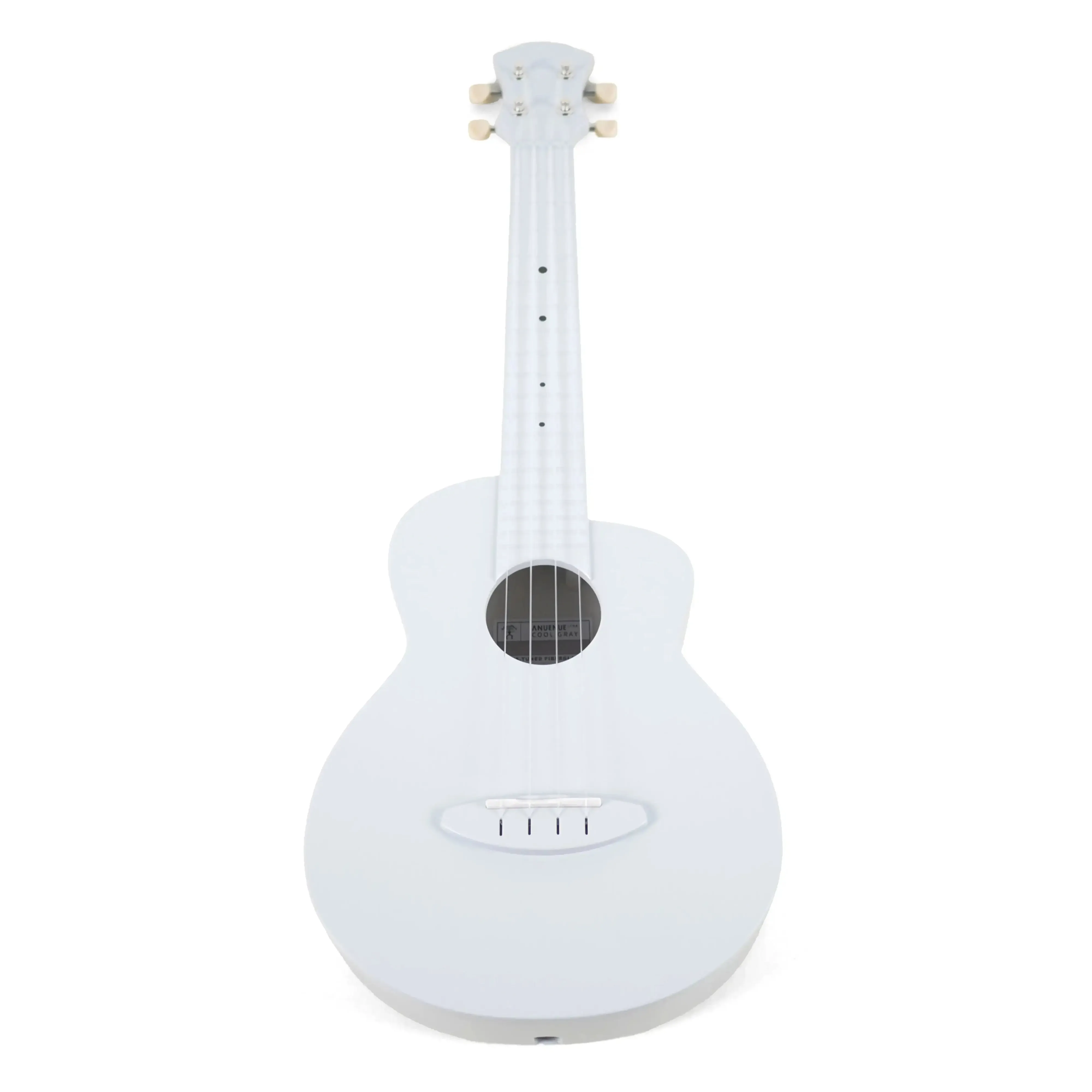 ANueNue Lyra LFG-CG Cool Grey Hybrid Concert Ukulele - Image 4