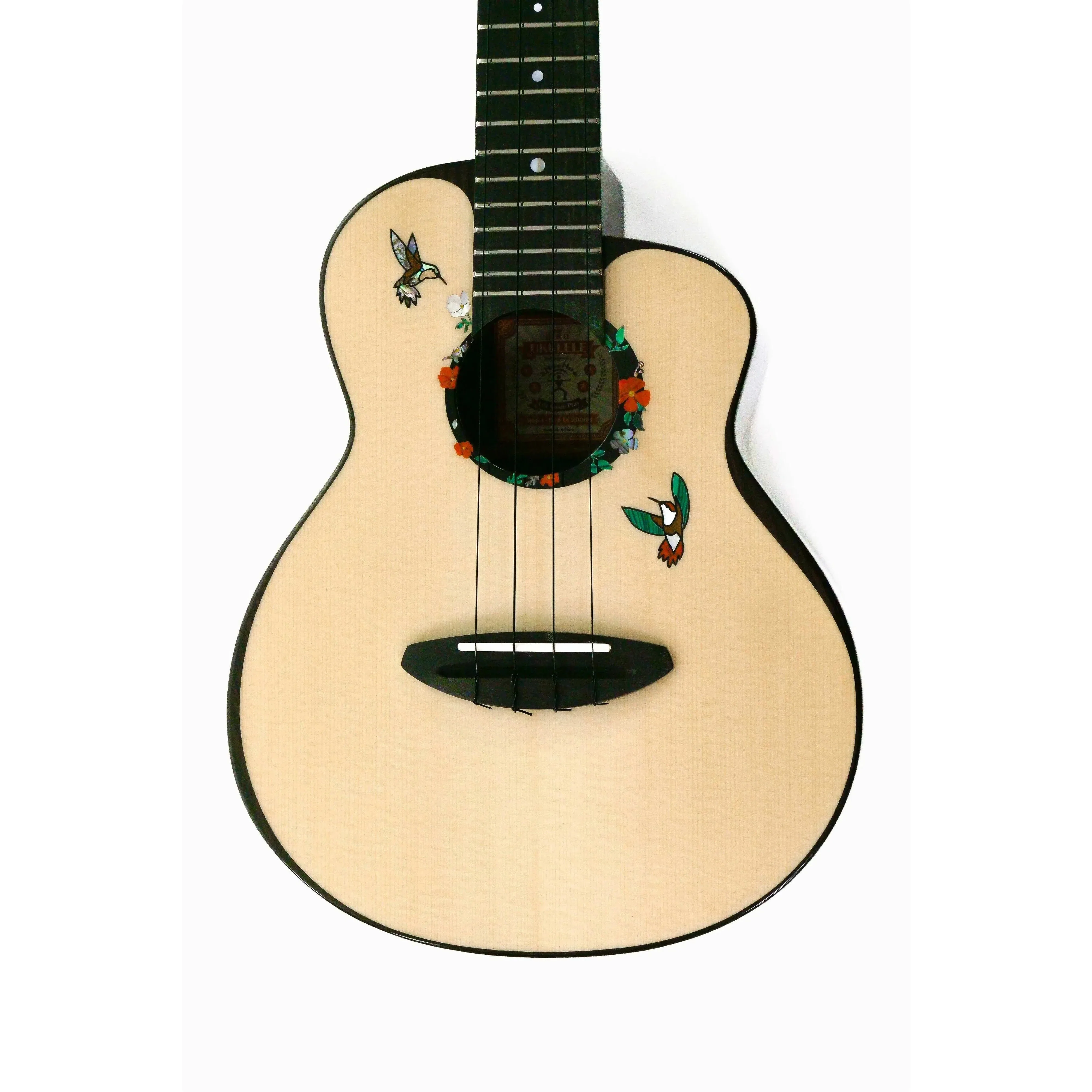 ANueNue UC200HB Hummingbird Moon Bird Spruce/Rosewood Concert Ukulele