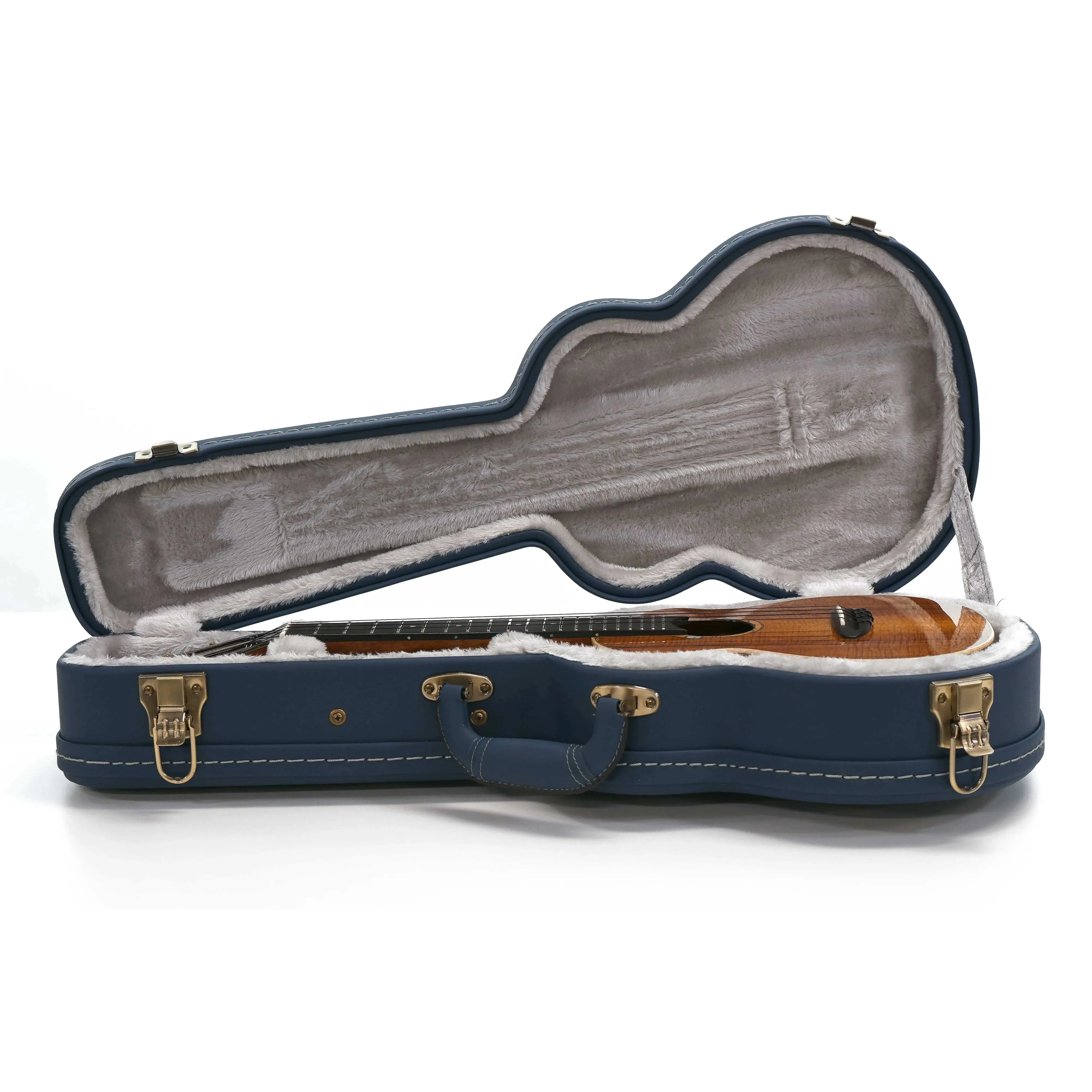 ANueNue UC5K Hawaiian Curly Koa Bird Concert Ukulele - Image 5