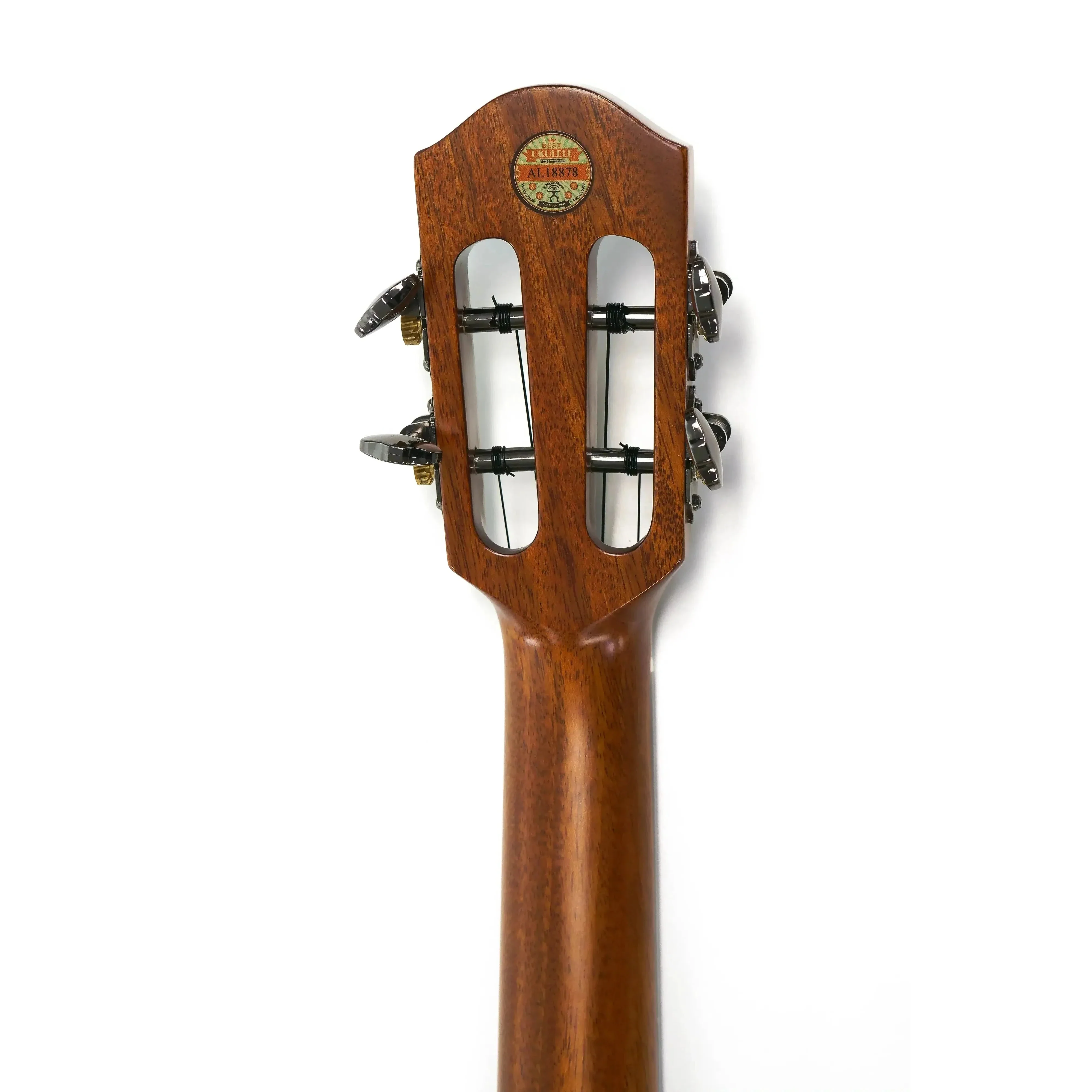 ANueNue UC5K Hawaiian Curly Koa Bird Concert Ukulele - Image 7