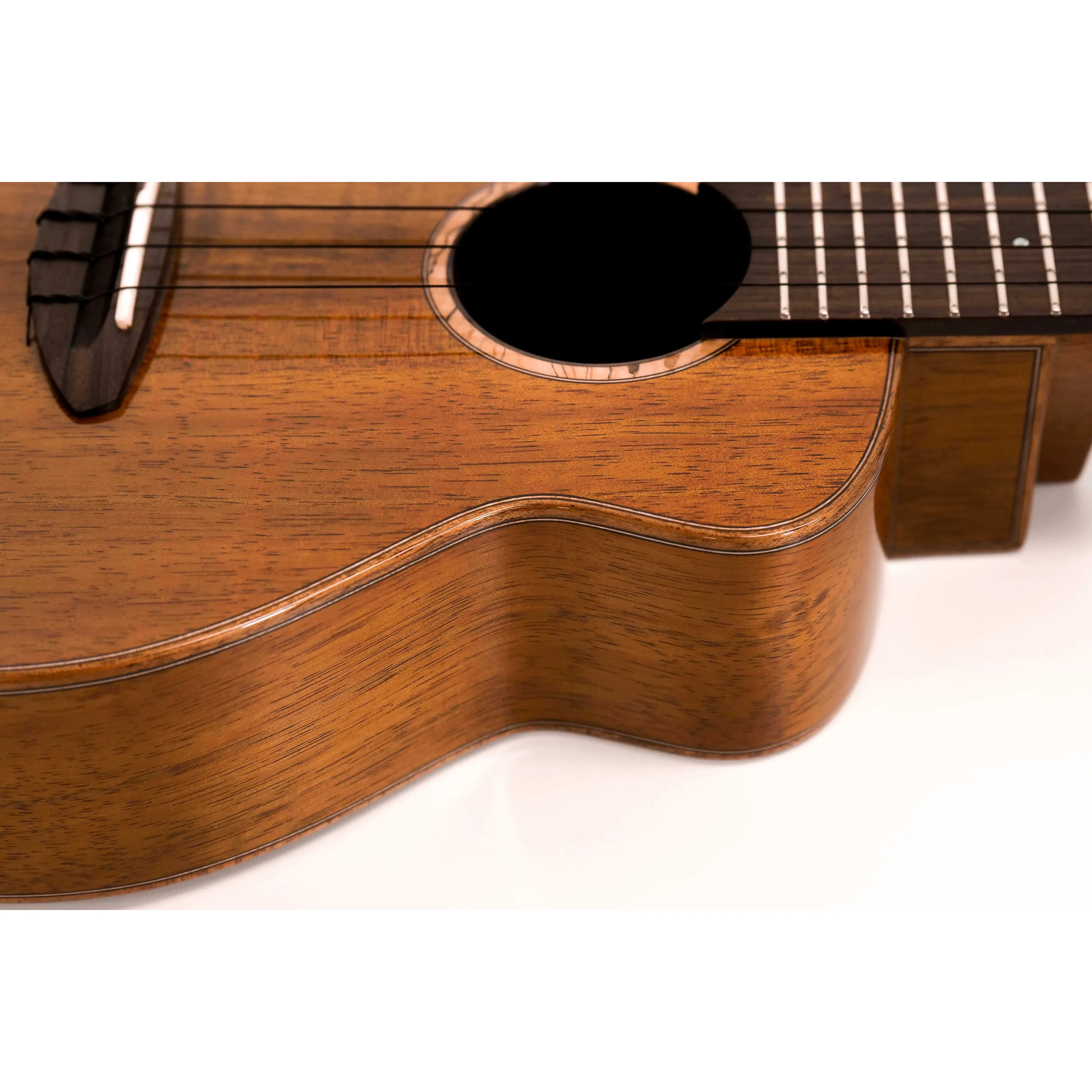 ANuenue UT1K Hawaiian Koa Tenor Bird Ukulele - Image 3