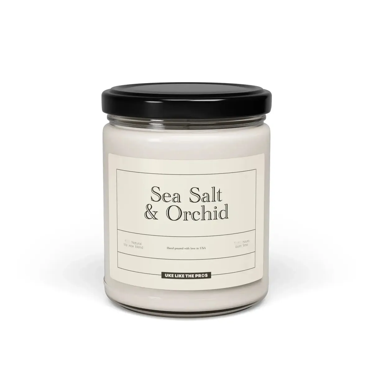 Uke Like The Pros Scented Soy Candle - 9oz - Image 3