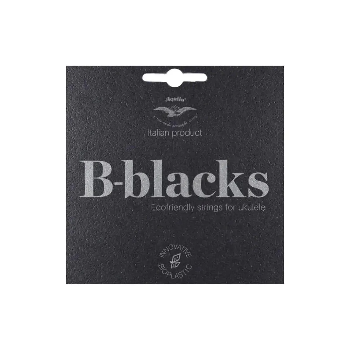 Aquila 181U B-Blacks Renewable Bioplastic Soprano & Concert Strings (G-C-E-A Tuning) - LOW G