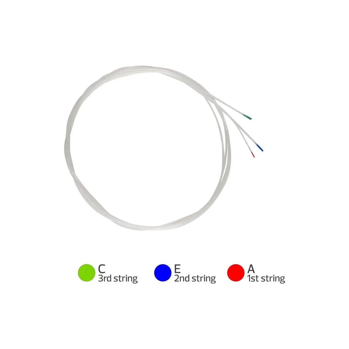 Aquila 5U New Nylgut Ukulele Strings SOPRANO LOW G (GCEA Tuning) - Image 3