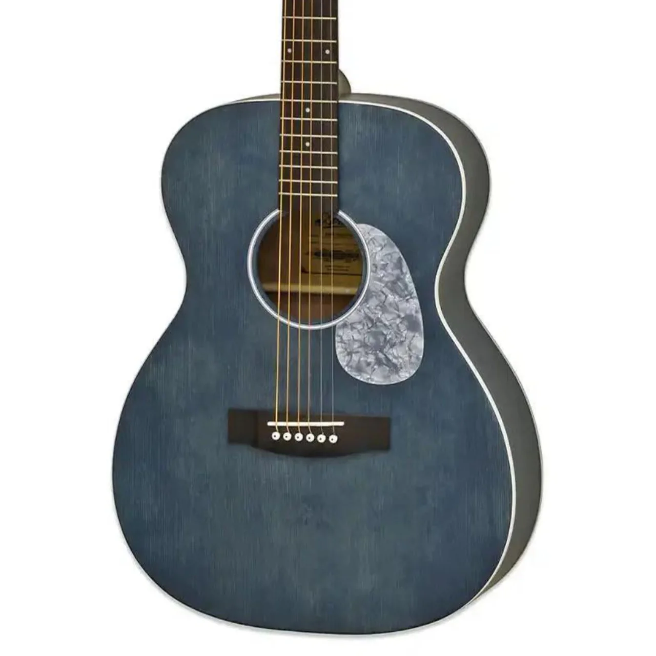 Aria 101-UP-STBL Urban Player Stained Blue Orchestra Guitar