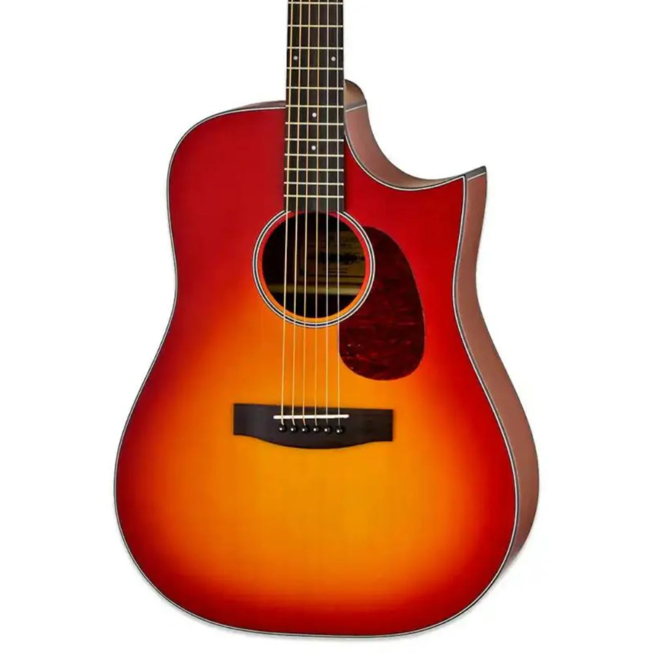 Aria 111-CE-MTCS Cherry Sunburst Acoustic Electric Dreadnought Guitar