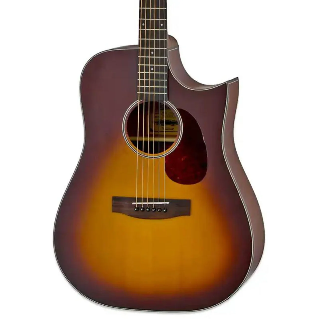 Aria 111-CE-MTTS Tobacco Sunburst Acoustic Electric Dreadnought Guitar