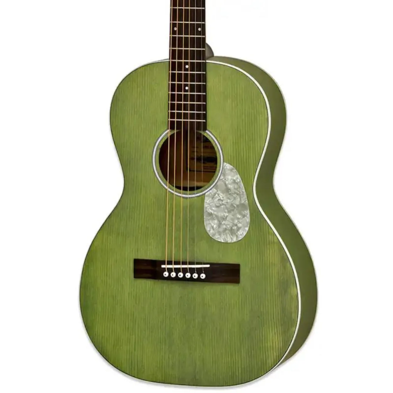 Aria 131-UP-STGR Urban Player Stained Green Parlor Guitar