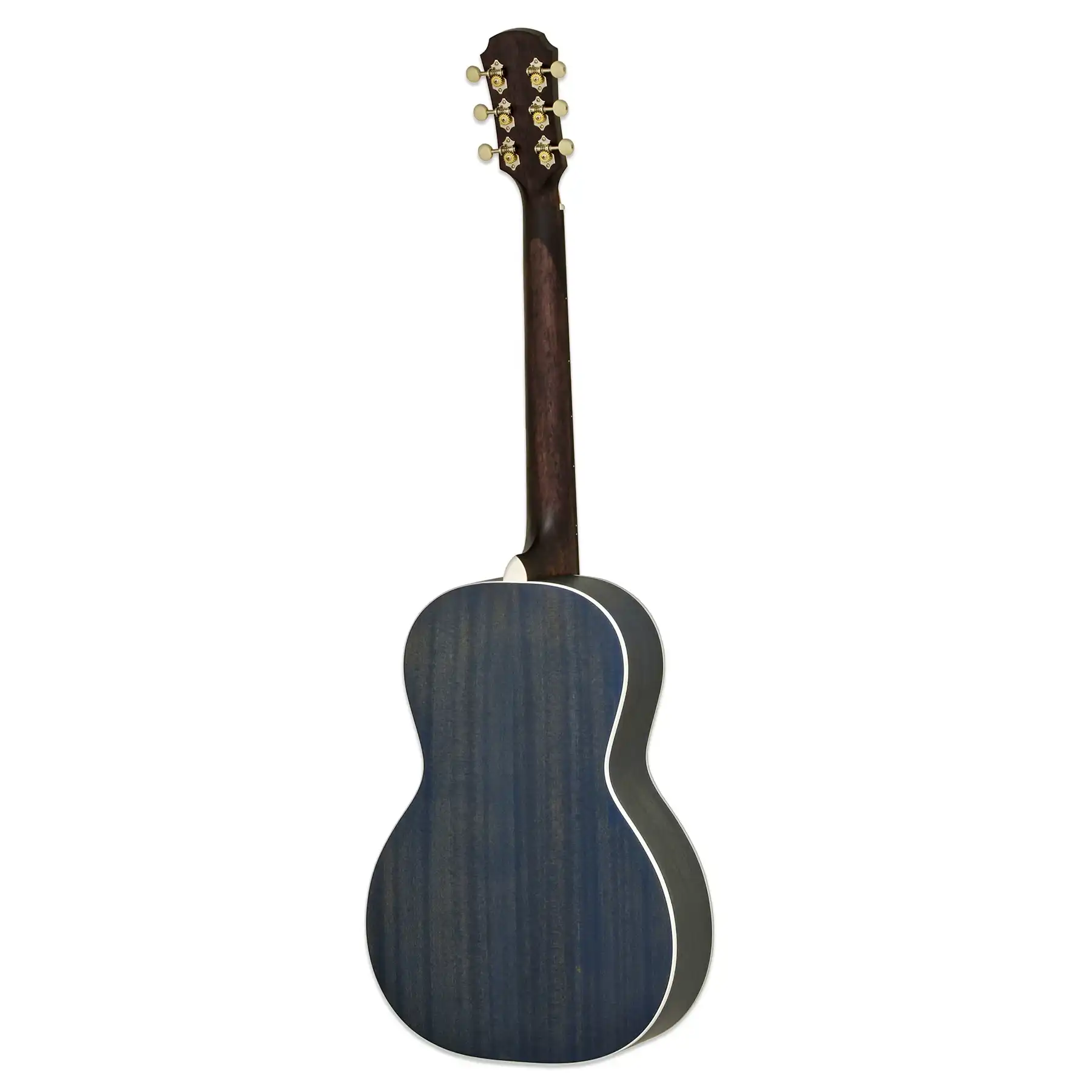 Aria 131-UP-STBL Urban Player Stained Blue Parlor Guitar - Image 3