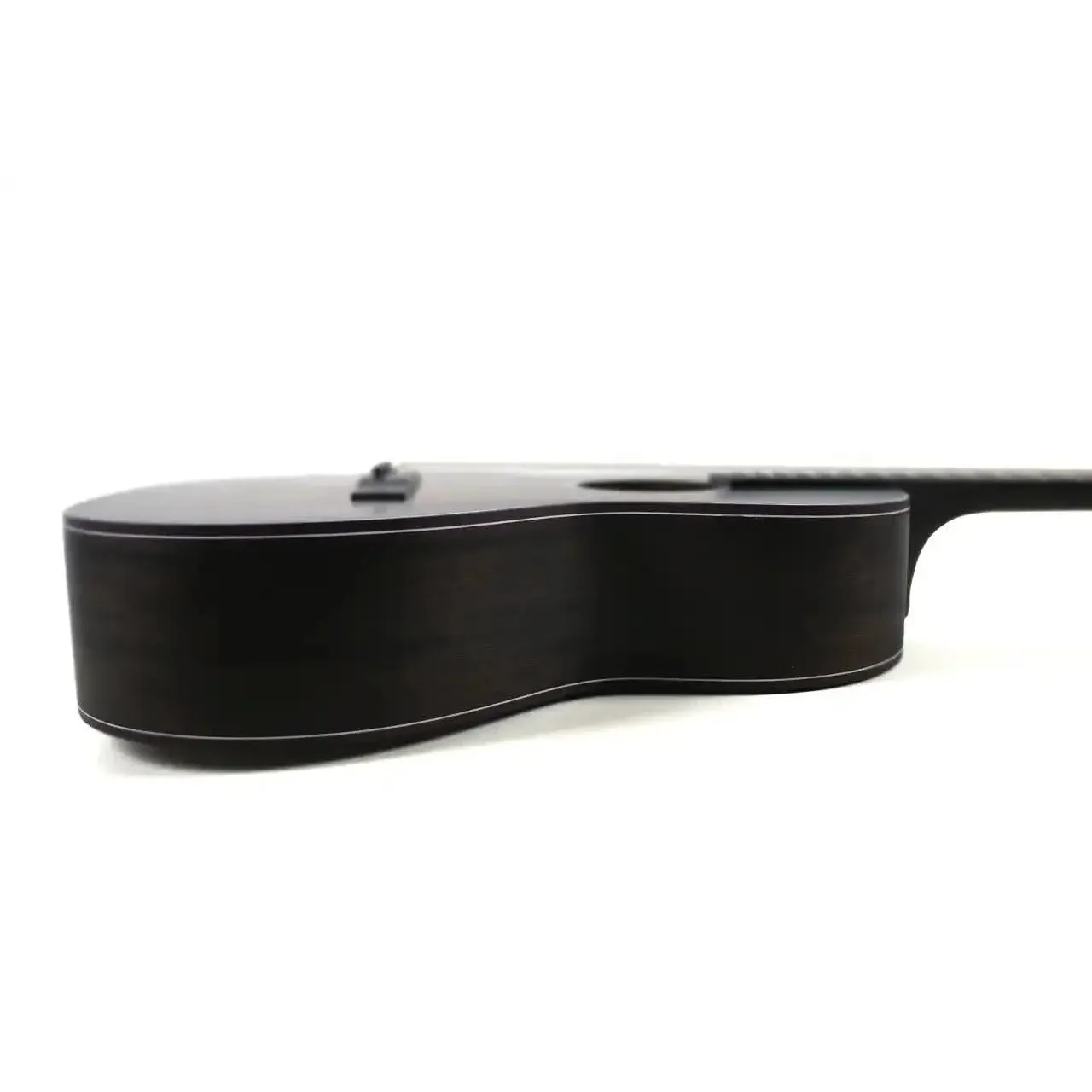 Aria 131DP-MUBR Delta Player Muddy Brown Acoustic Parlor Guitar - Blem - Image 3