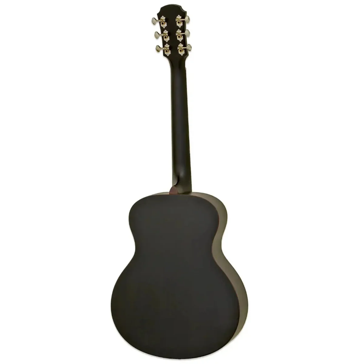 Aria 151-Lil' Matte Black Spruce Top Acoustic Guitar - Image 3