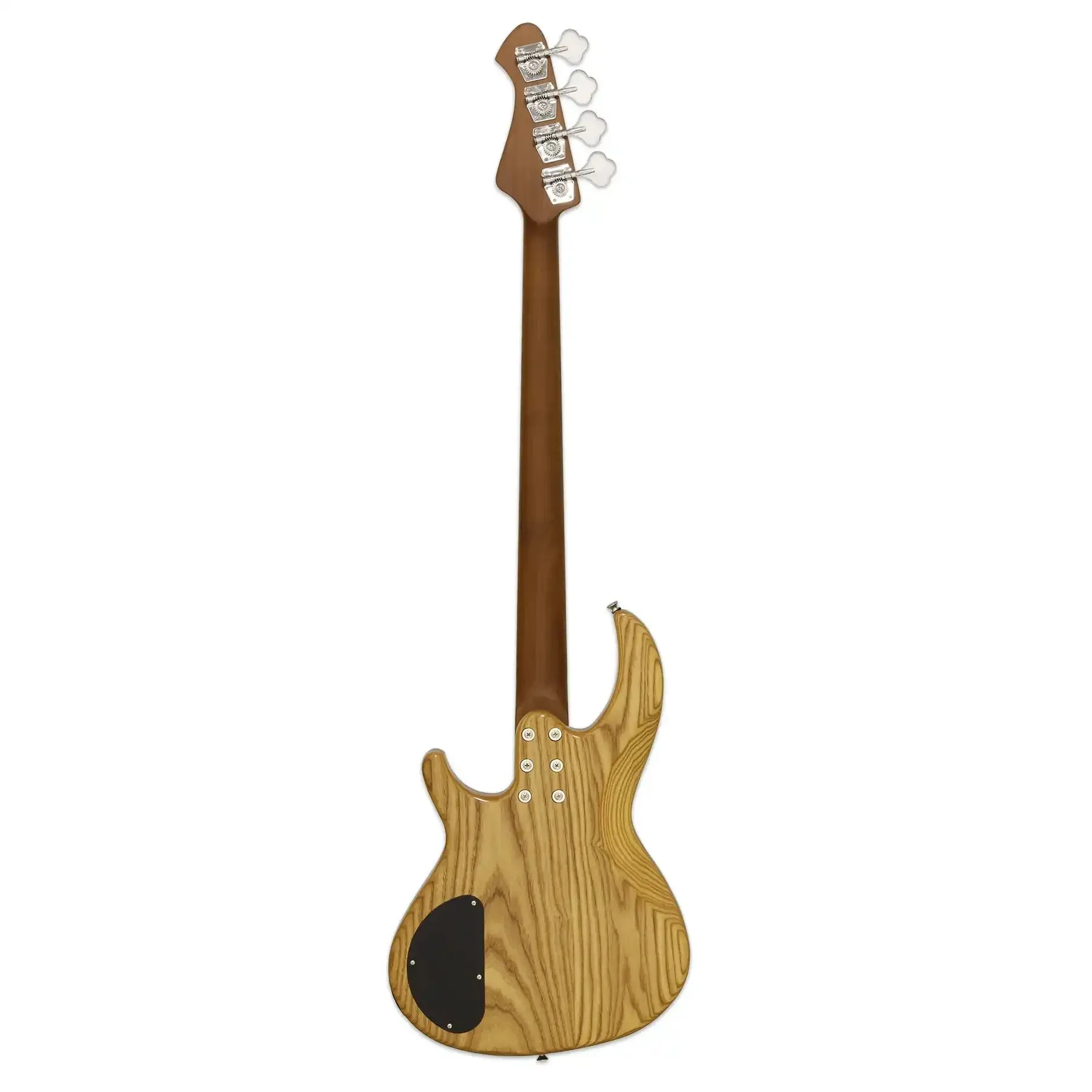 Aria 313-MK2 Detroit Pro II Hot Rod Collection Electric Bass - Open-Pore Natural - Image 4