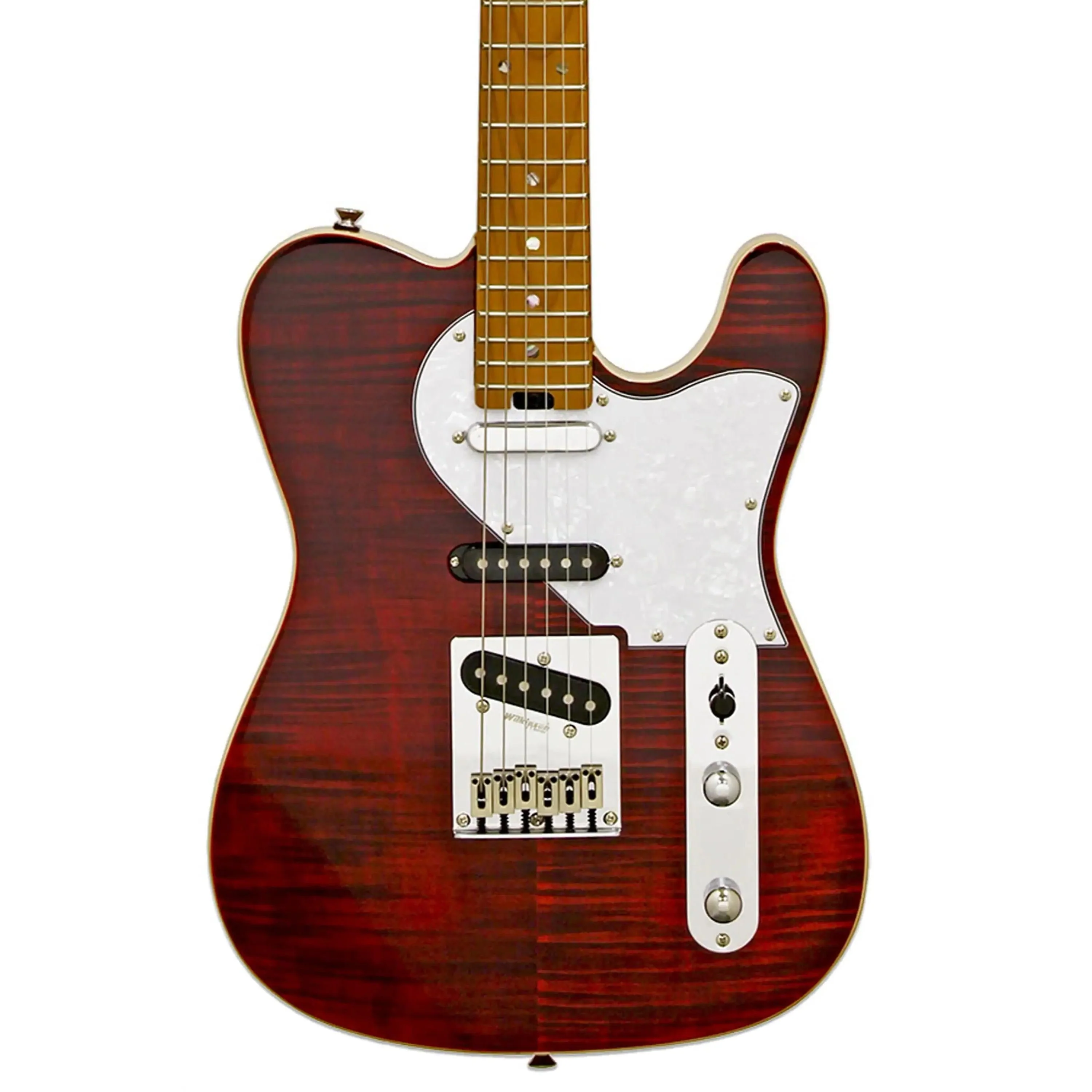 Aria 615-MK2 Nashville Hot Rod Collection Electric Guitar - Ruby Red