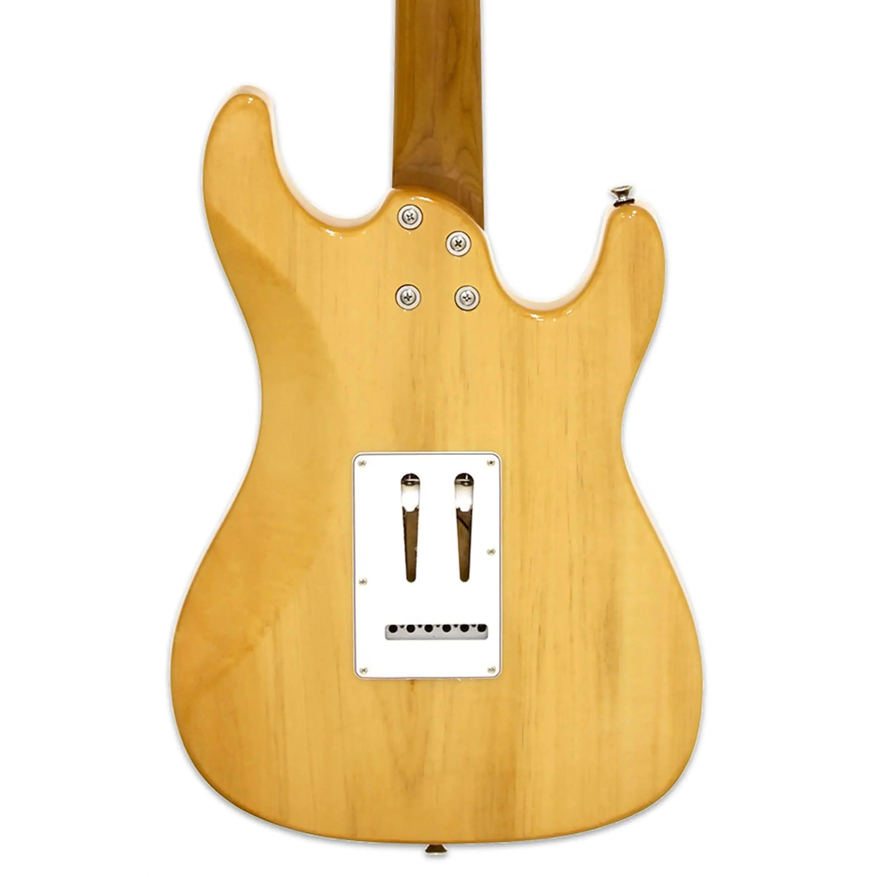 Aria 714-JH Fullerton Hot Rod Collection Electric Guitar - Marble White - Image 2