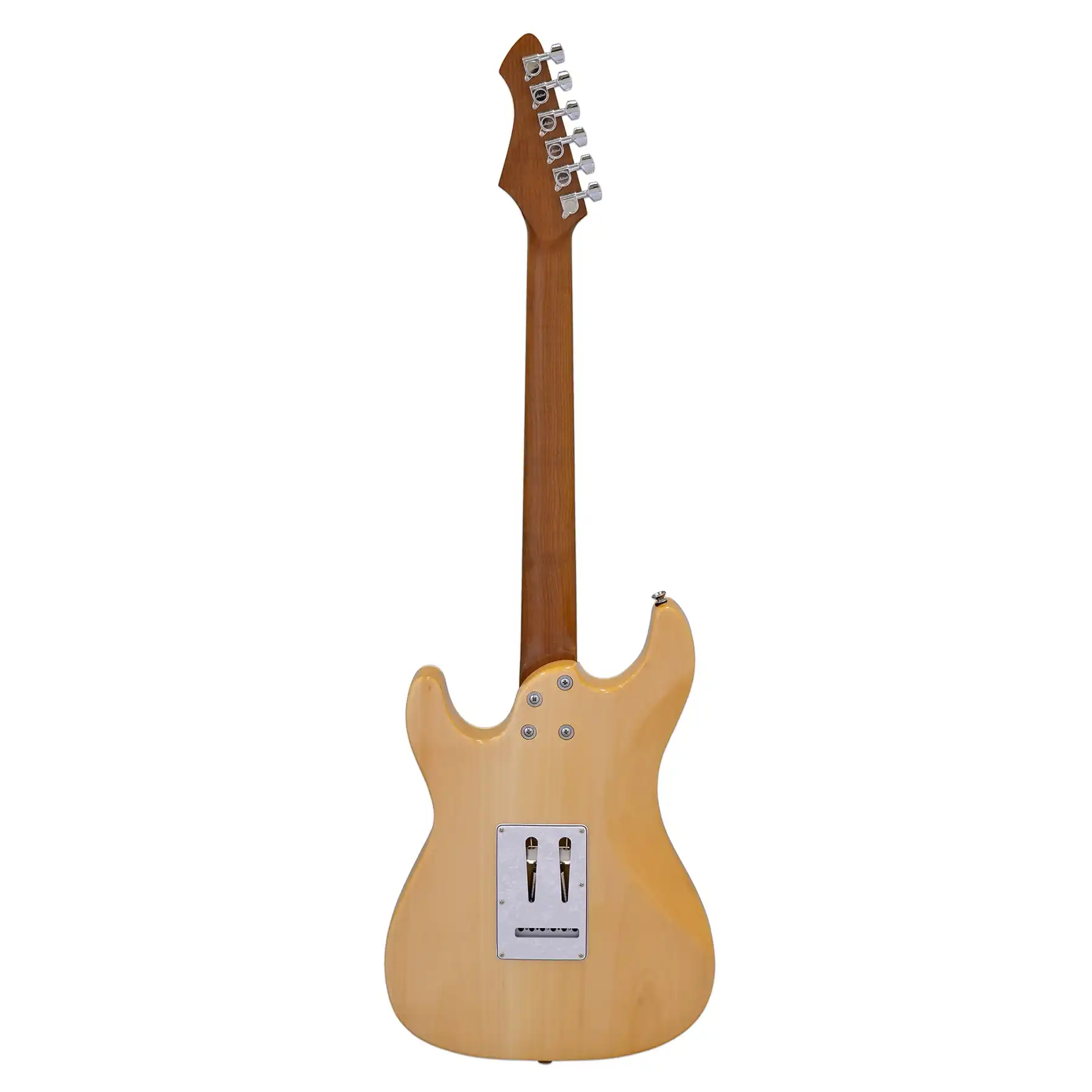 Aria 714-MK2 Fullerton Hot Rod Collection Electric Guitar - Ruby Red - Image 4