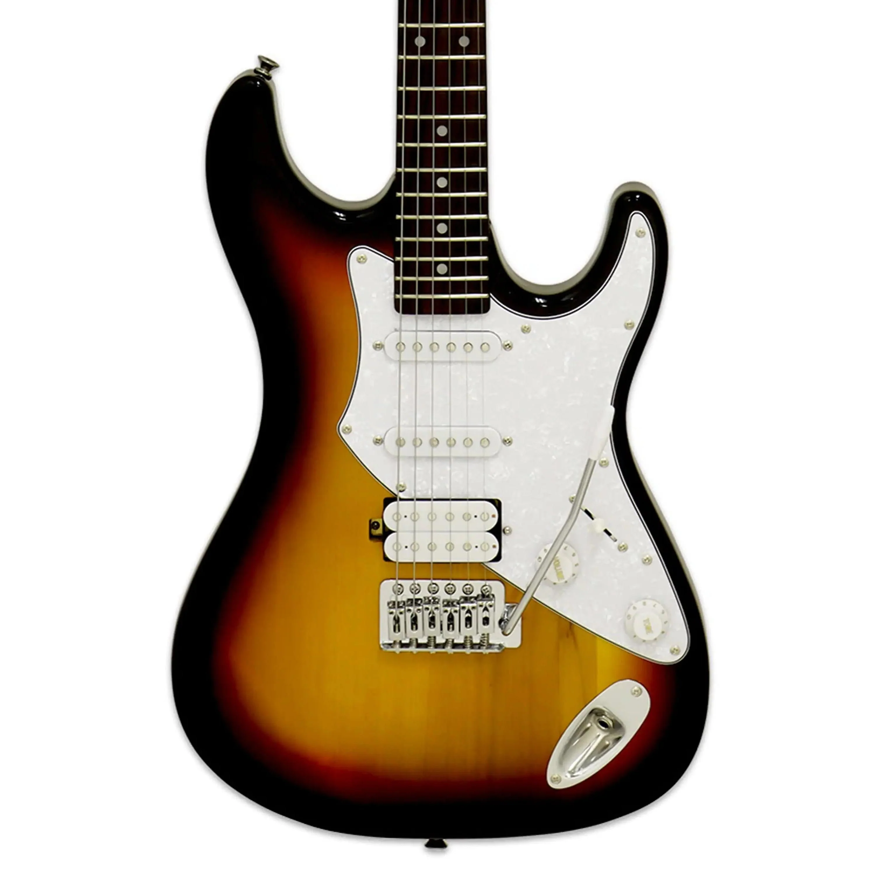 Aria 714-STD Fullerton Hot Rod Collection Electric Guitar - 3 Tone Sunburst
