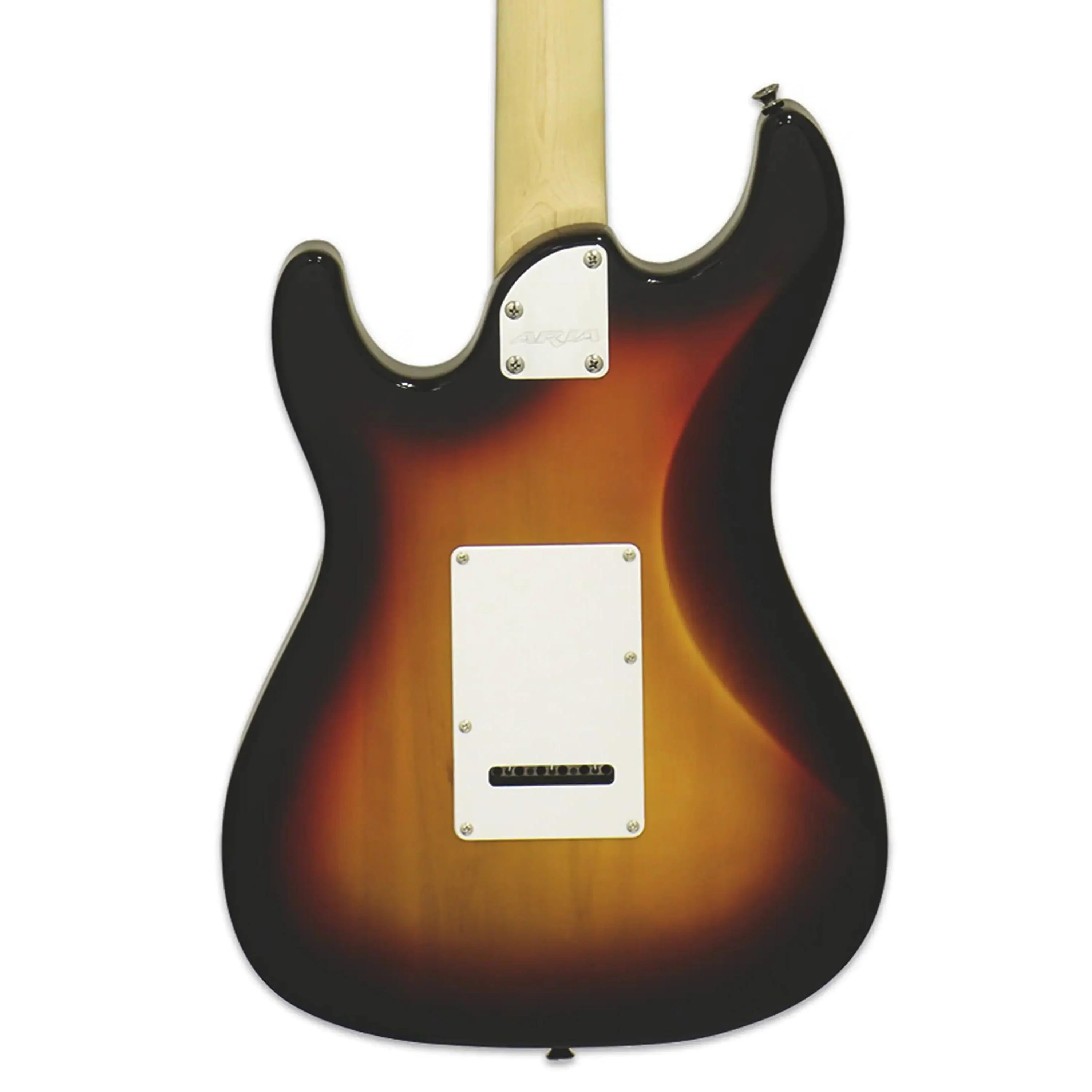 Aria 714-STD Fullerton Hot Rod Collection Electric Guitar - 3 Tone Sunburst - Image 2