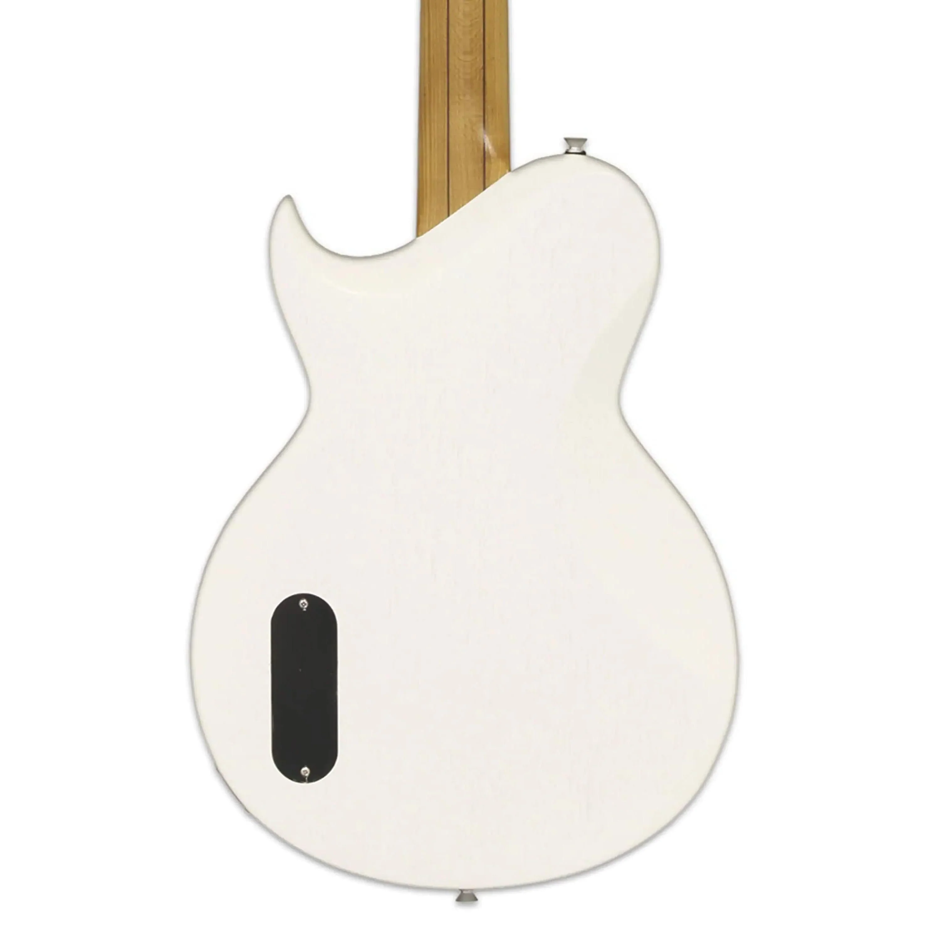 Aria 718-MK2 Brooklyn Hot Rod Collection Electric Guitar - Open Pore White - Image 2