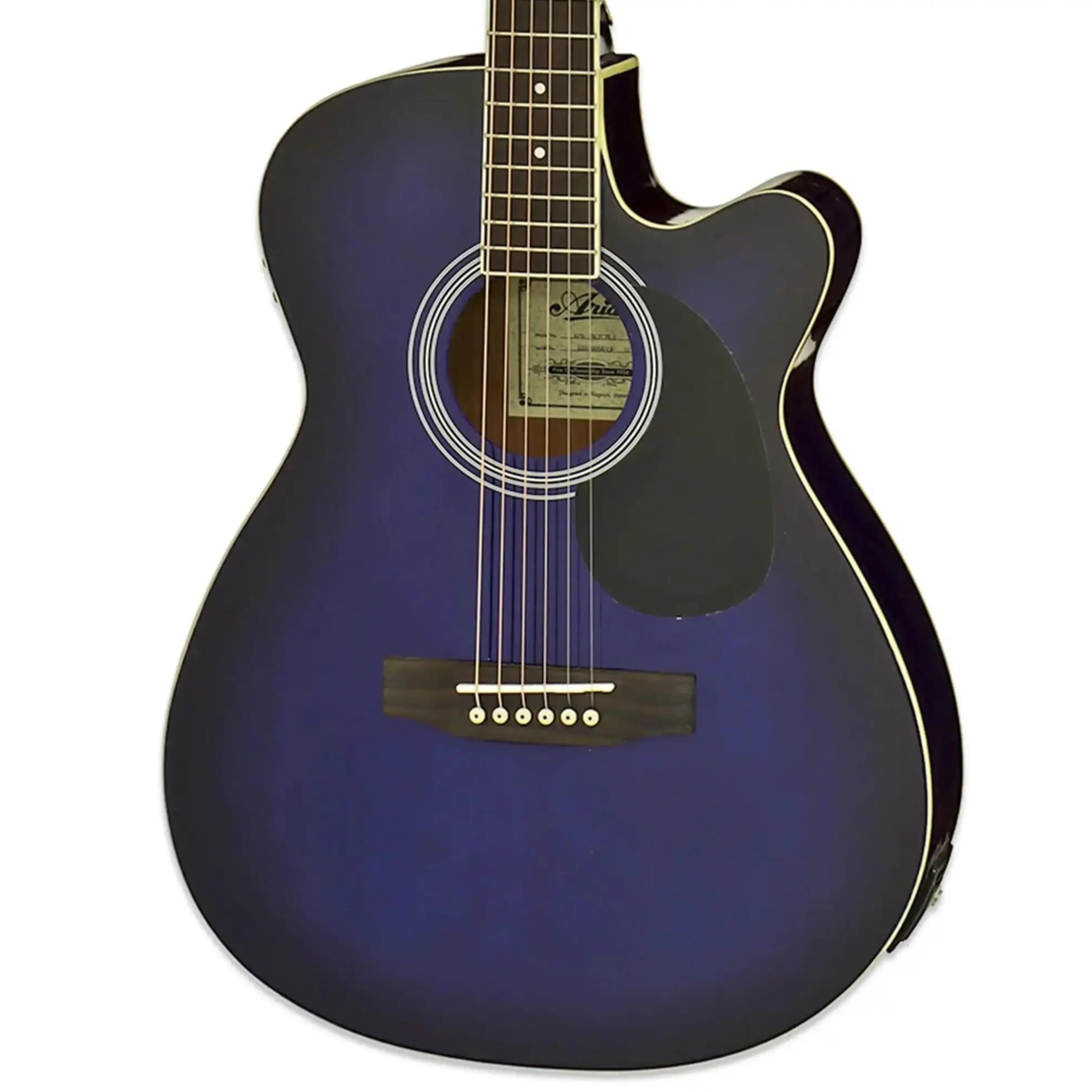 Aria AFN-15CE Prodigy Series Acoustic Electric Guitar - Blue Shade