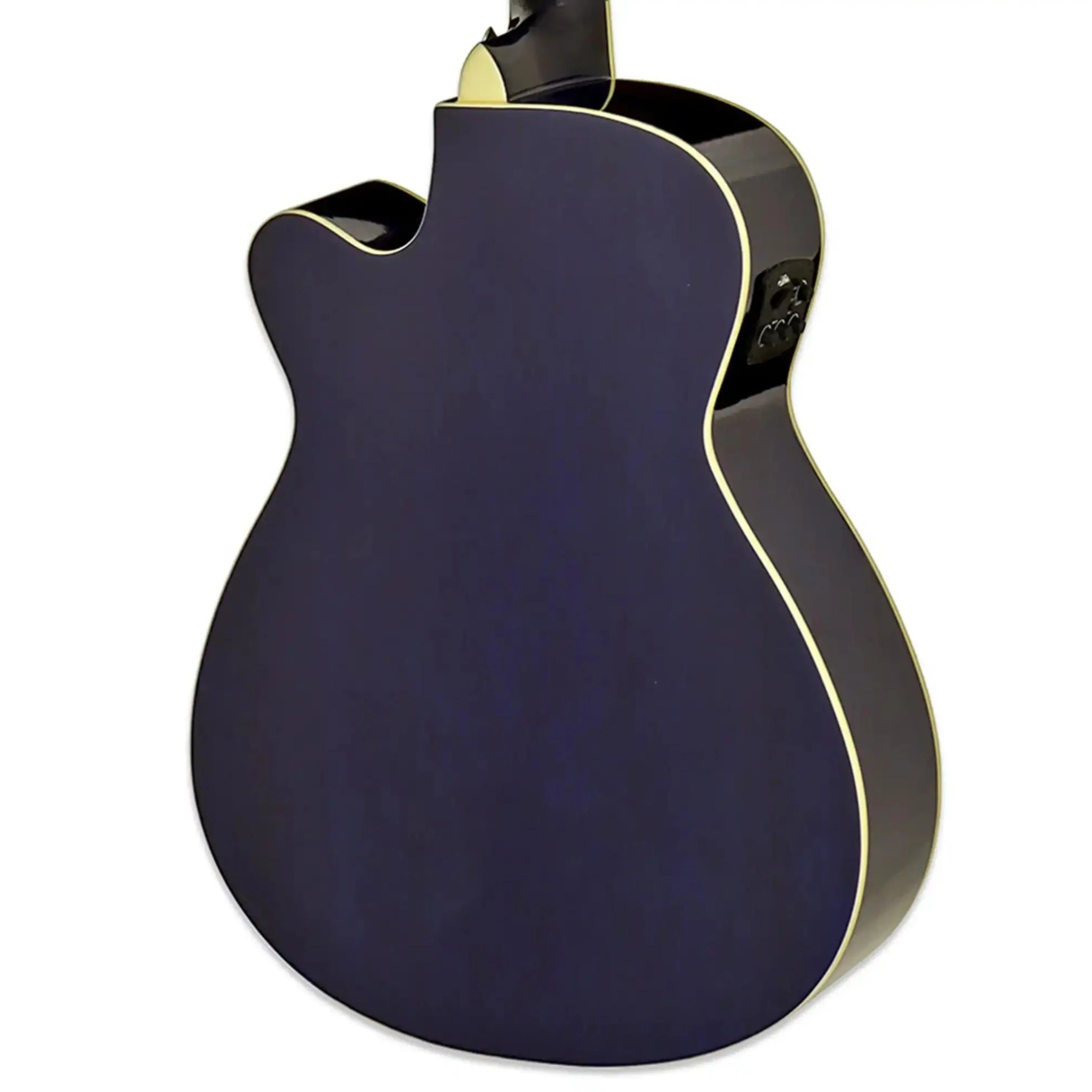 Aria AFN-15CE Prodigy Series Acoustic Electric Guitar - Blue Shade - Image 2
