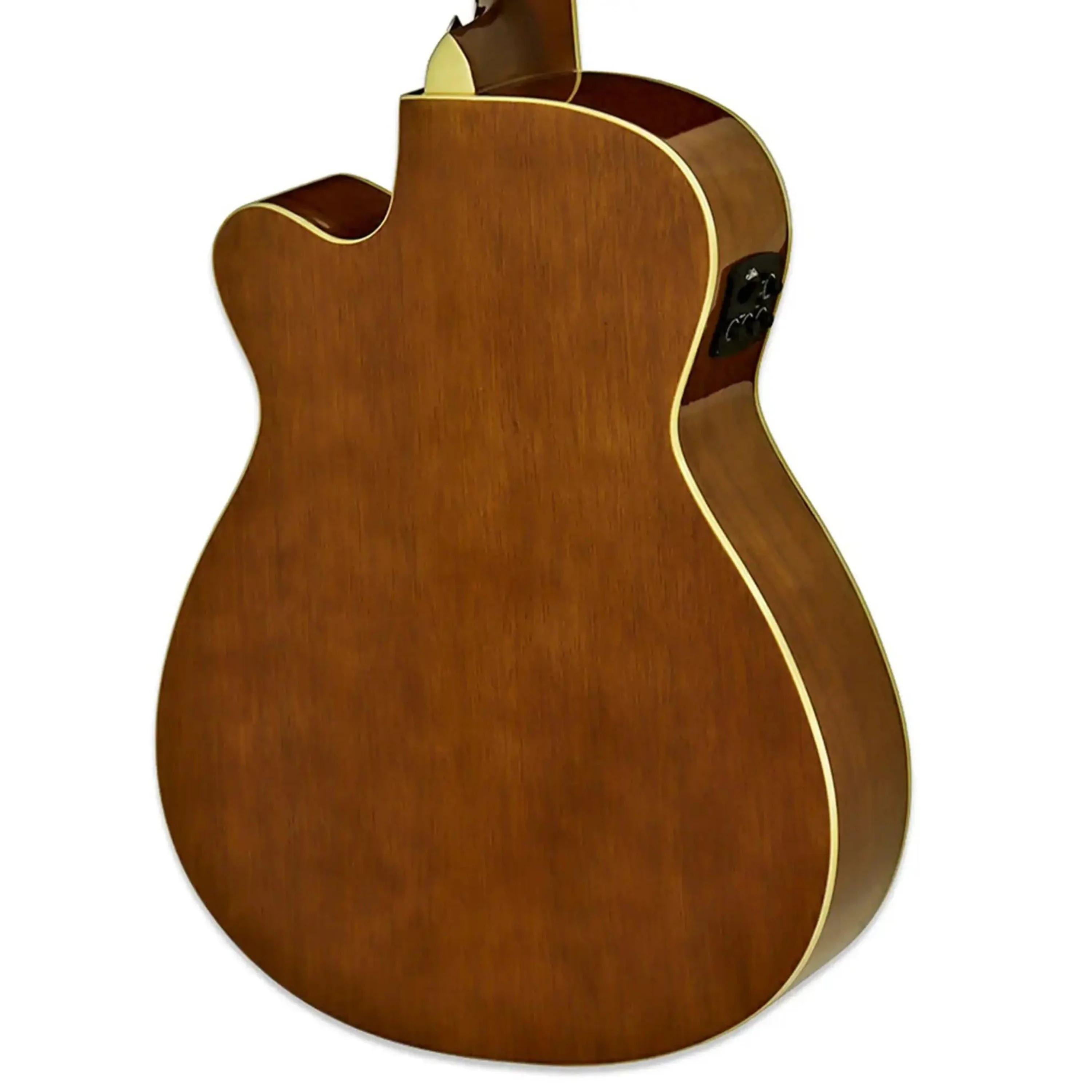 Aria AFN-15CE Prodigy Series Acoustic Electric Guitar - Tobacco Sunburst - Image 2