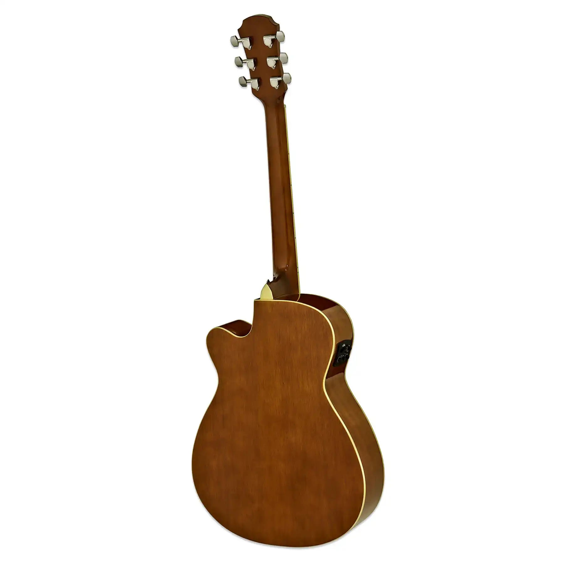 Aria AFN-15CE Prodigy Series Acoustic Electric Guitar - Tobacco Sunburst - Image 4