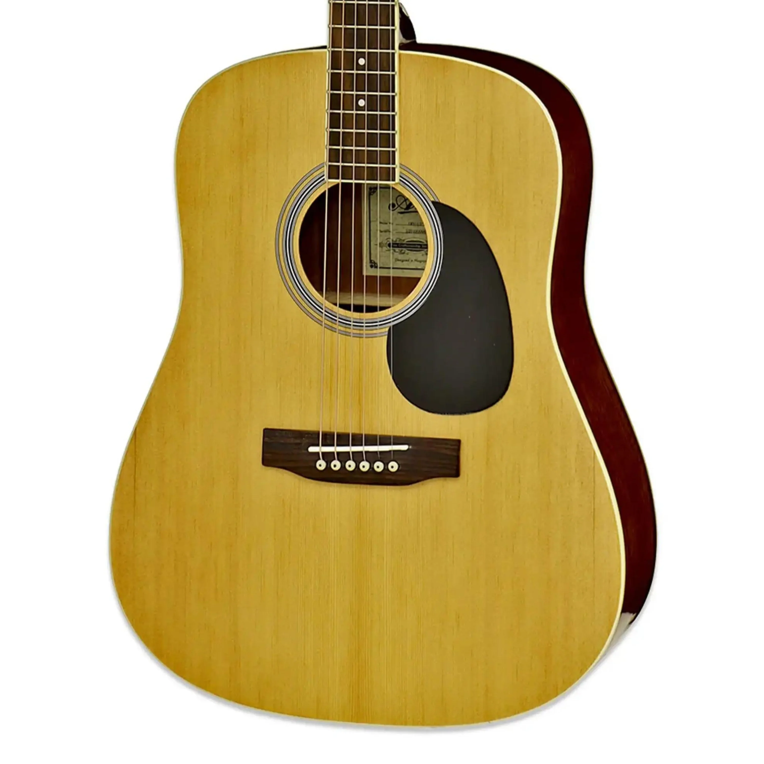 Aria AWN-15 Prodigy Series Acoustic Dreadnought Guitar - Natural