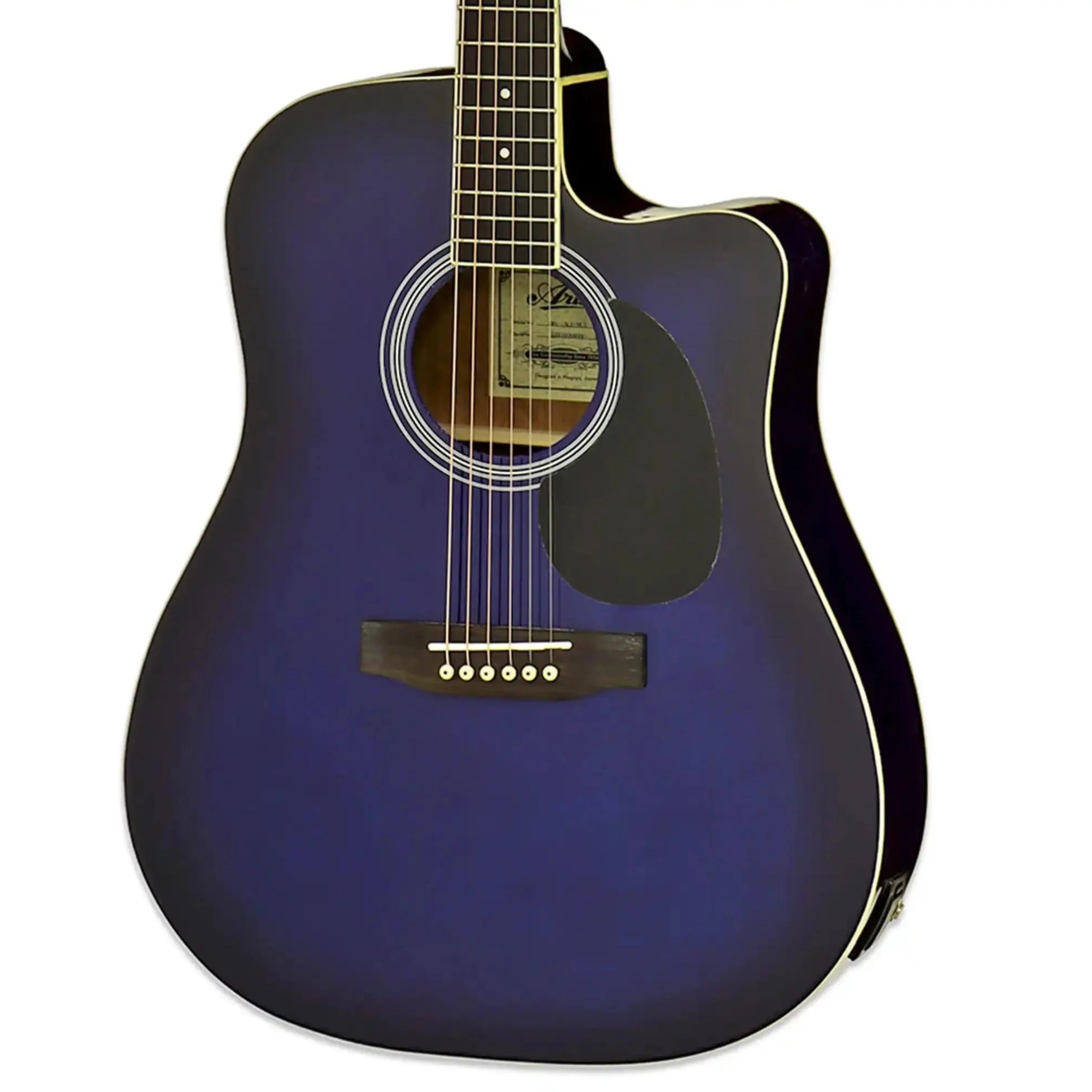 Aria AWN-15CE Prodigy Series Acoustic Electric Guitar - Blue Shade
