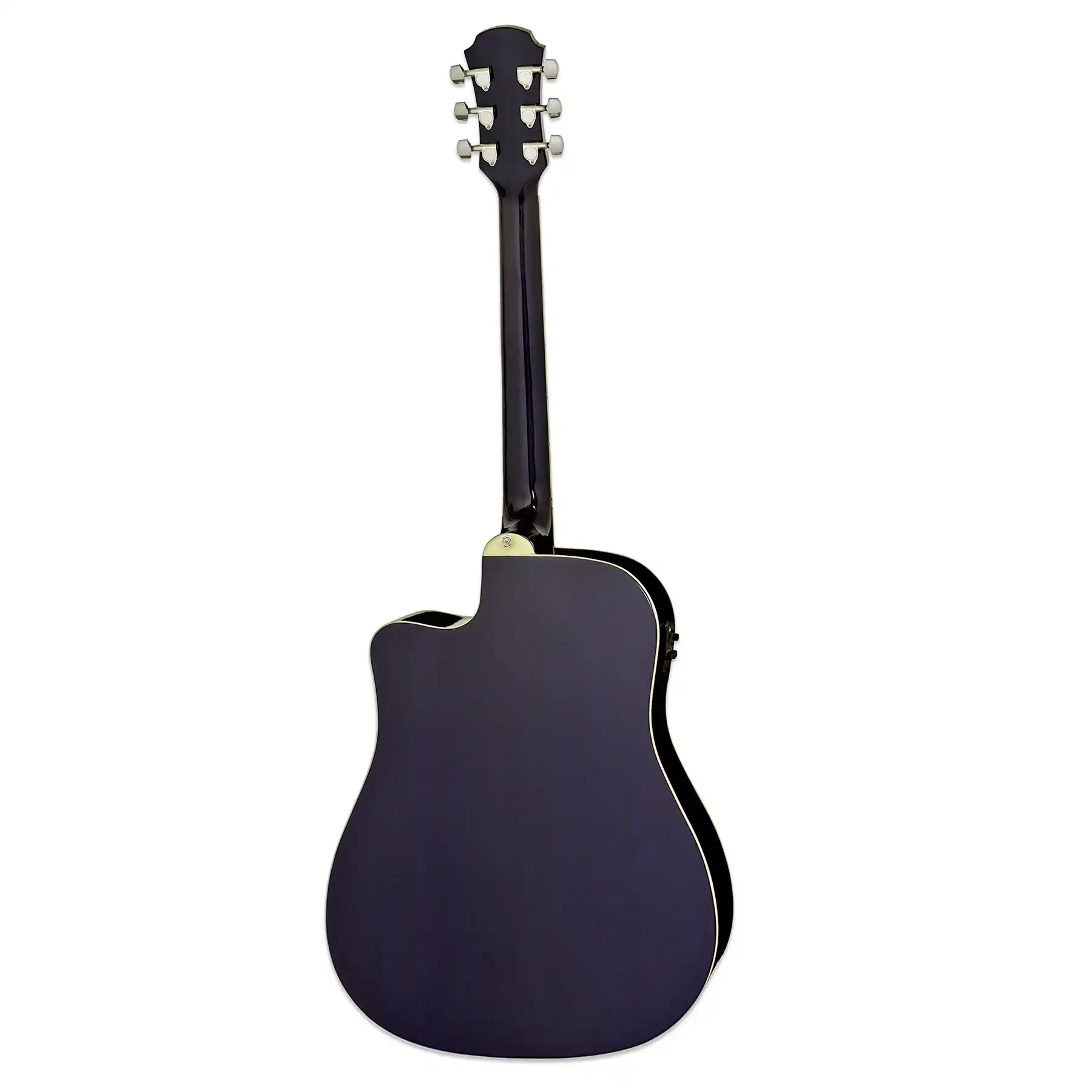 Aria AWN-15CE Prodigy Series Acoustic Electric Guitar - Blue Shade - Image 4