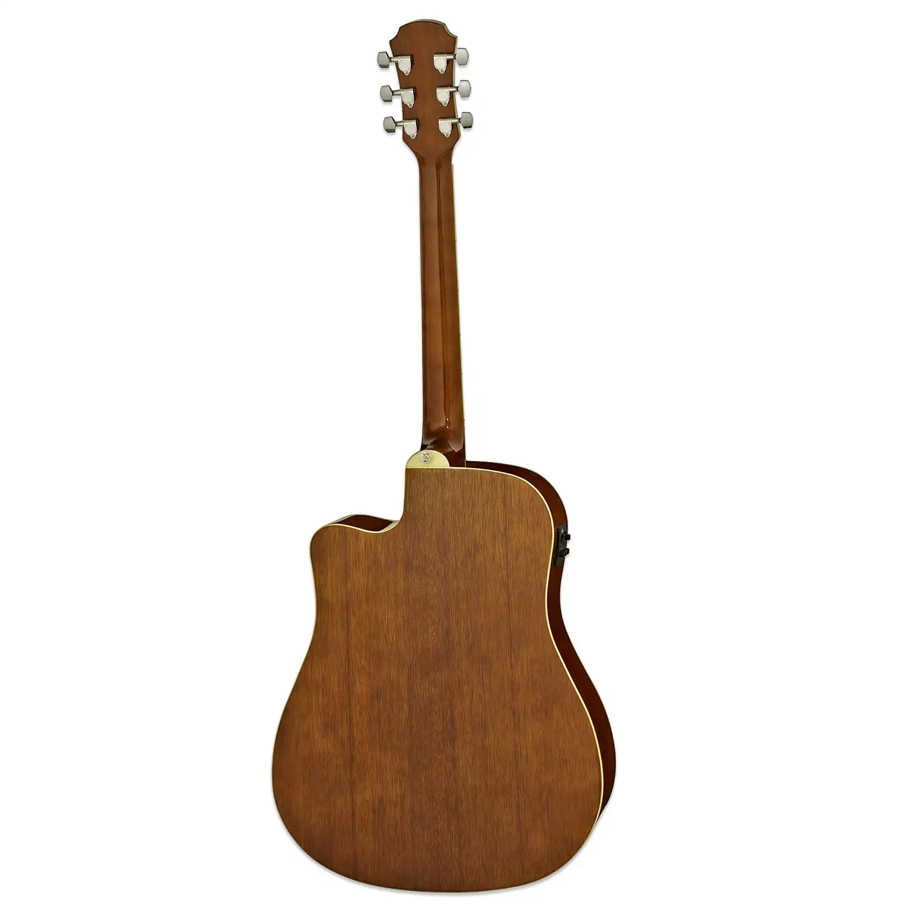 Aria AWN-15CE Prodigy Series Acoustic Electric Guitar - Orange - Image 4